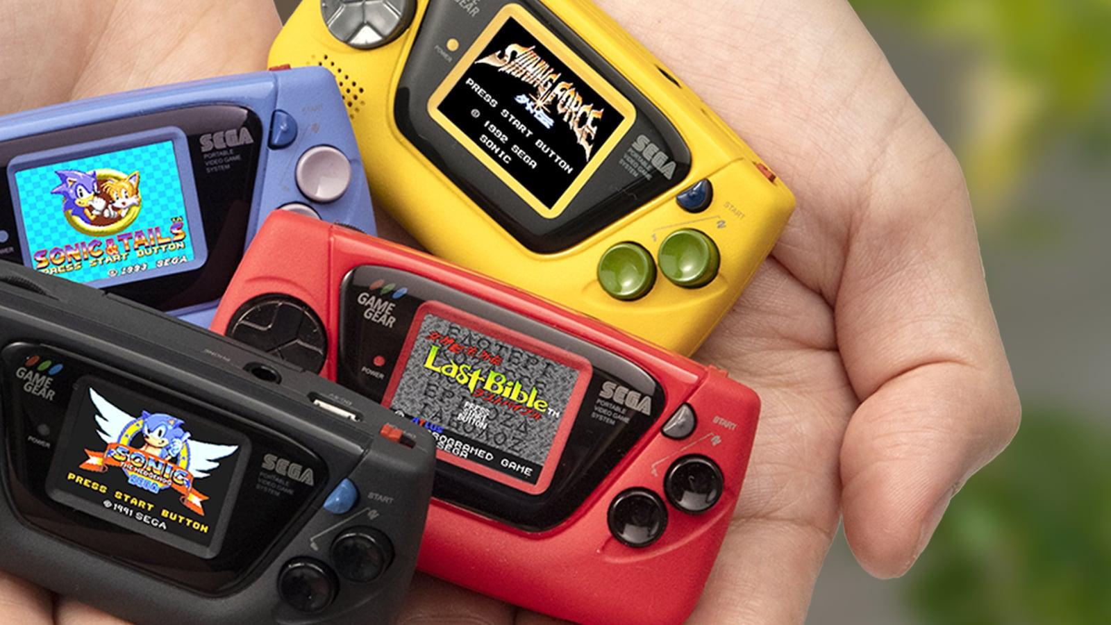 1600x900 Sega Game Gear Micro Gaming Portable Comes With 4 Built In Games