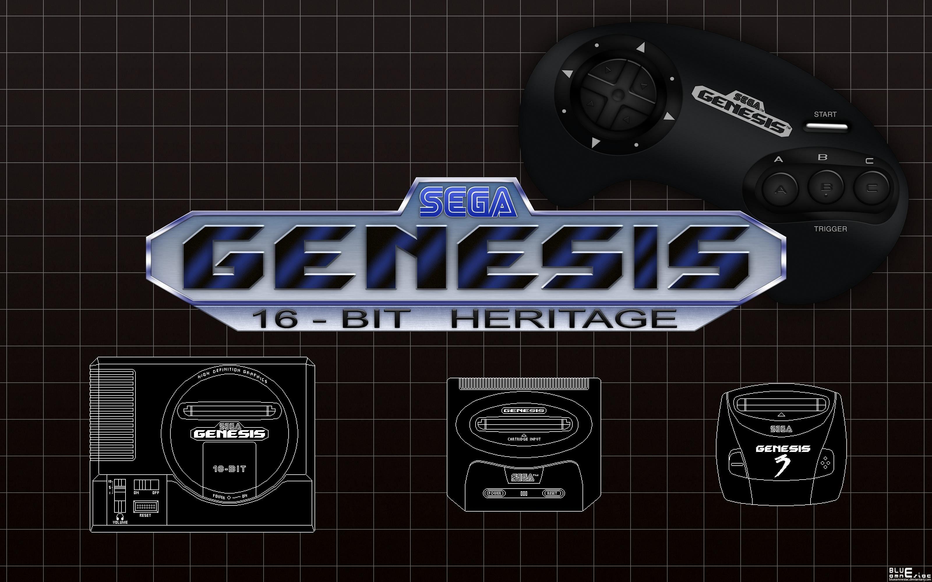 3200x2000 Sega Mega Drive Classics Wallpaper