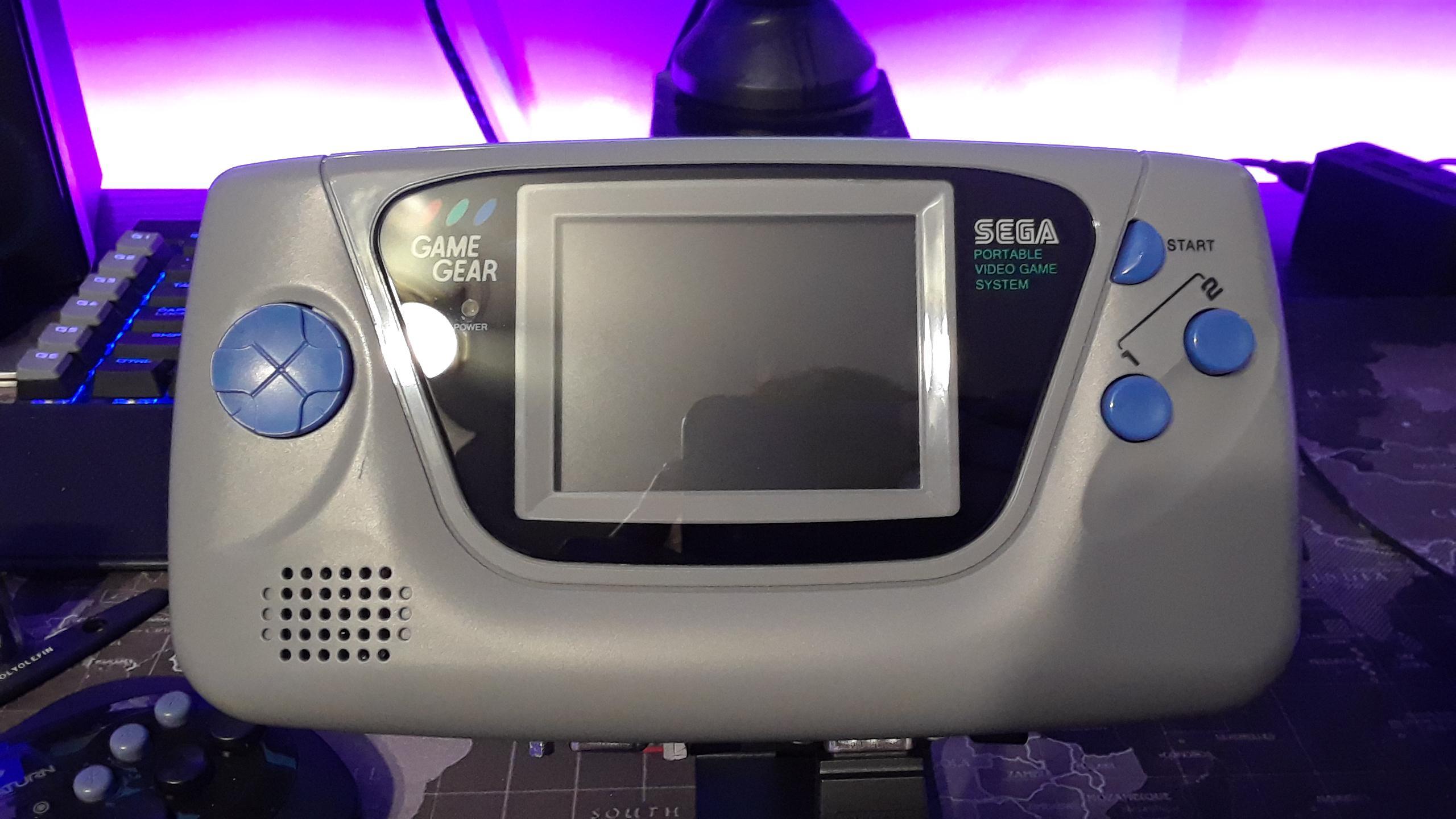 2560x1440 My Japanese Sega Saturn themed Game Gear!! After many years and thanks to a kind individual I finally got a fully mcwill modded Game Gear. And I love it so much!! I