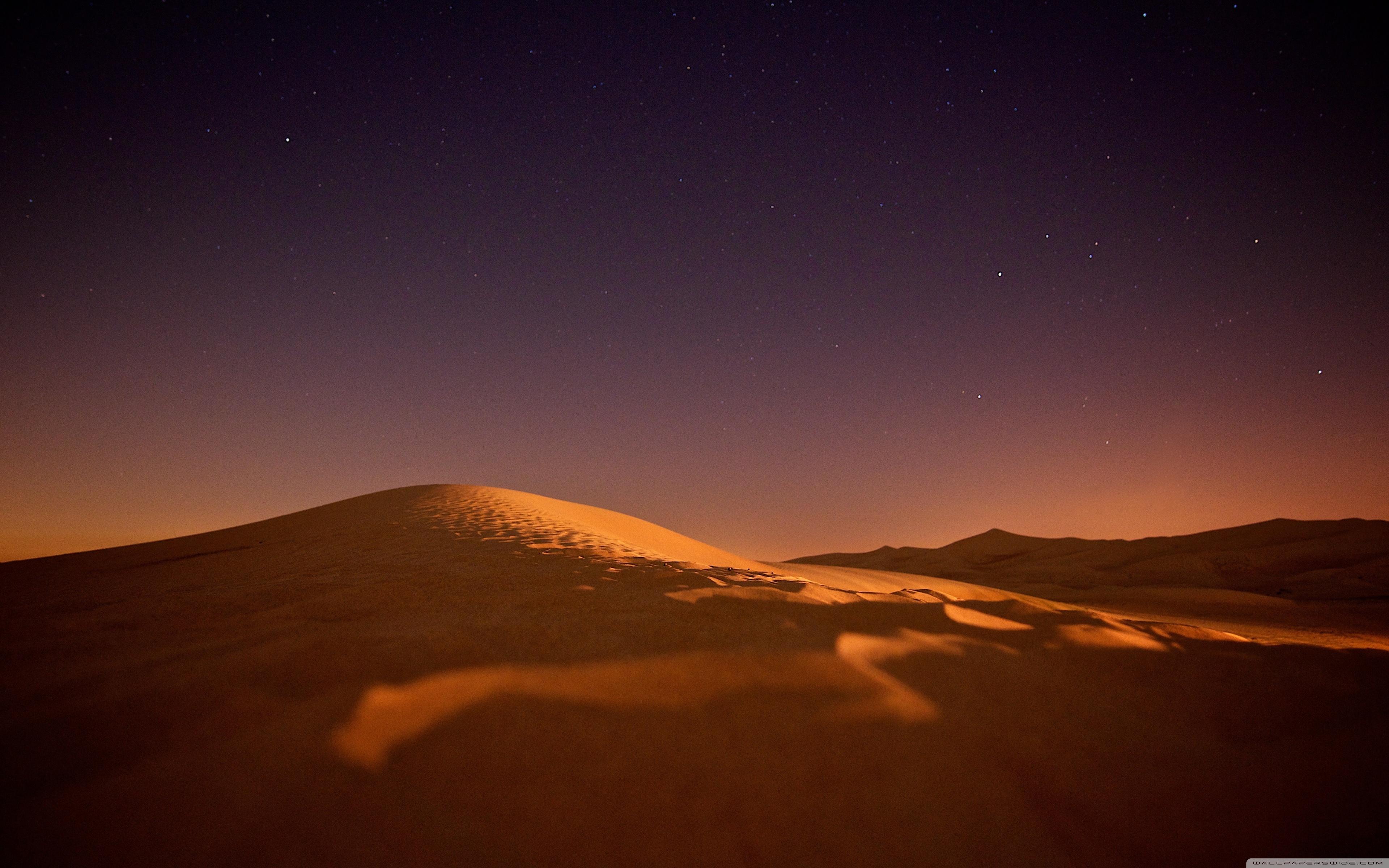 3840x2400 Desert, Night, Sky, Stars Ultra HD Desktop Background Wallpaper for 4K UHD TV : Widescreen & UltraWide Desktop & Laptop : Tablet