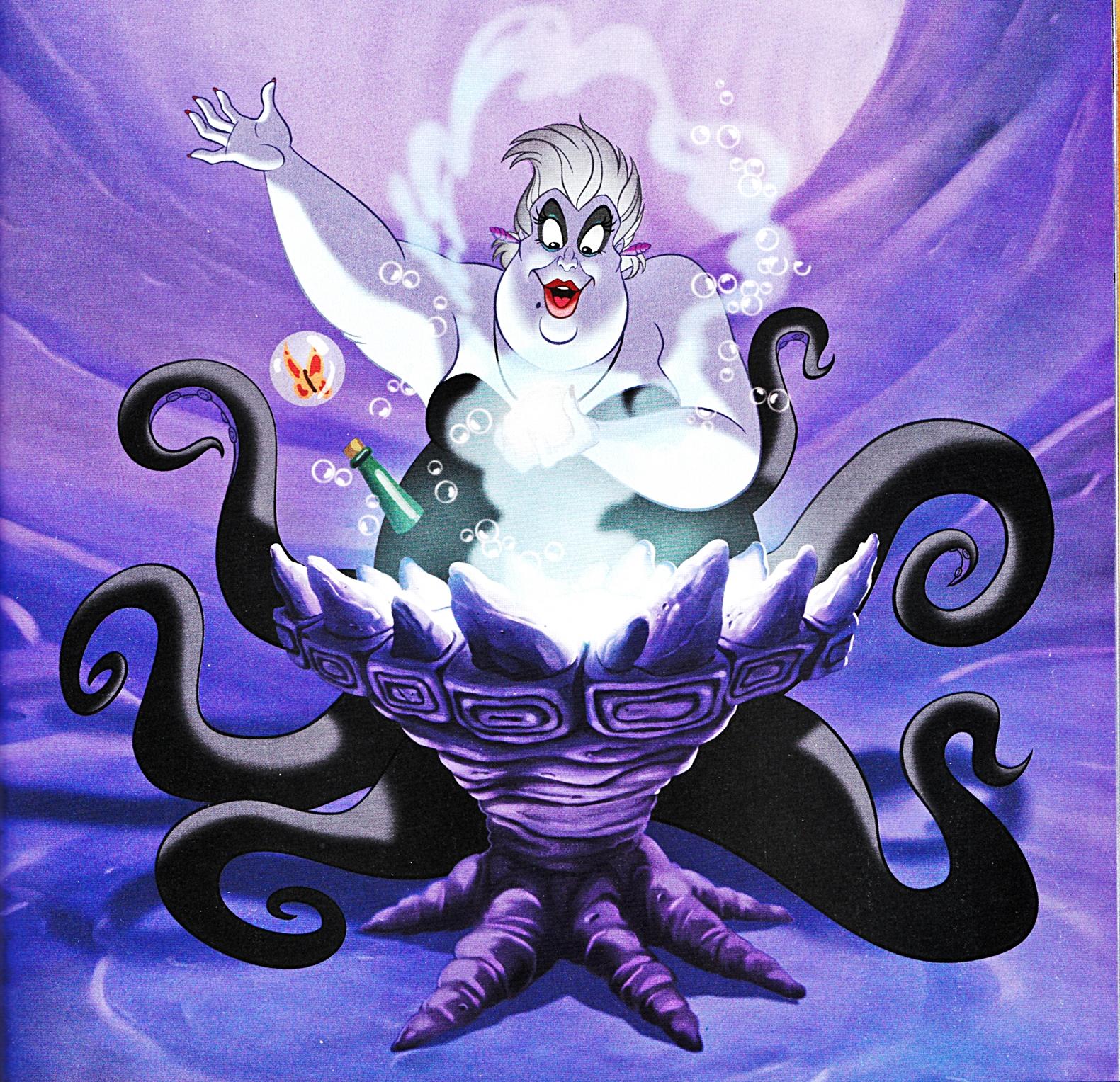 Disney Ursula Wallpapers Top Free Disney Ursula Backgrounds Wallpaperaccess 