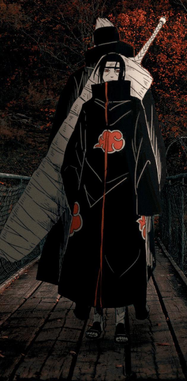 630x1280 Kisame and Itachi wallpaper