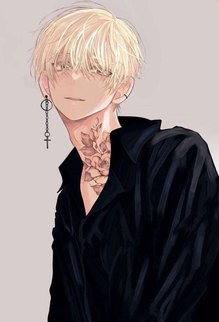 735x1079 Aesthetic Anime Boy Desktop Wallpaper