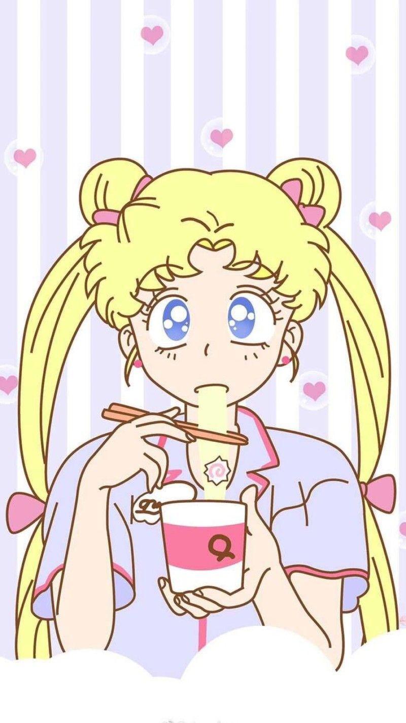 800x1422 HD Sailor Moon Aesthetic Wallpaper