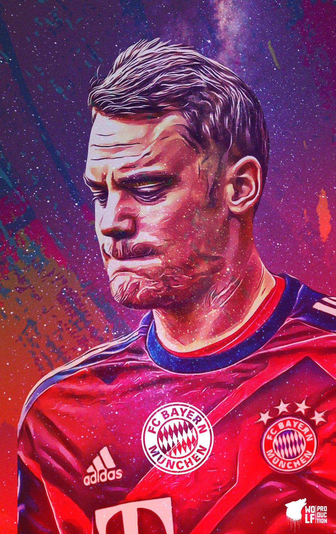 Manuel Neuer wallpaper  Bayern munich Bayern Football poster