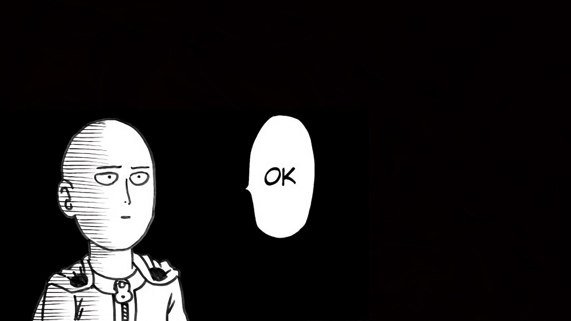 1920x1080 Funny Saitama OK HD Wallpaper