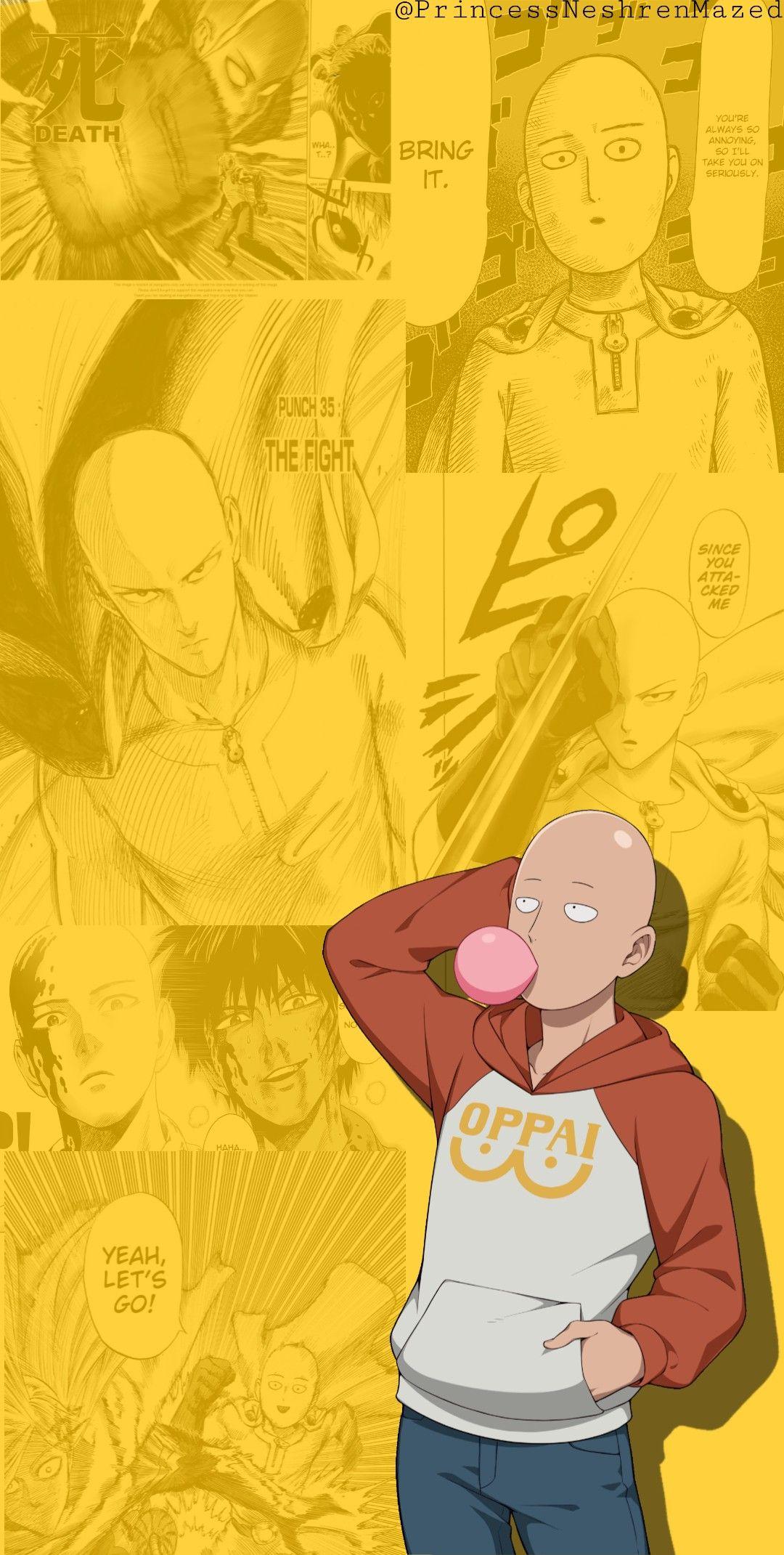 1080x2141 Saitama wallpaper. Personagens de anime, Anime, Animes wallpaper