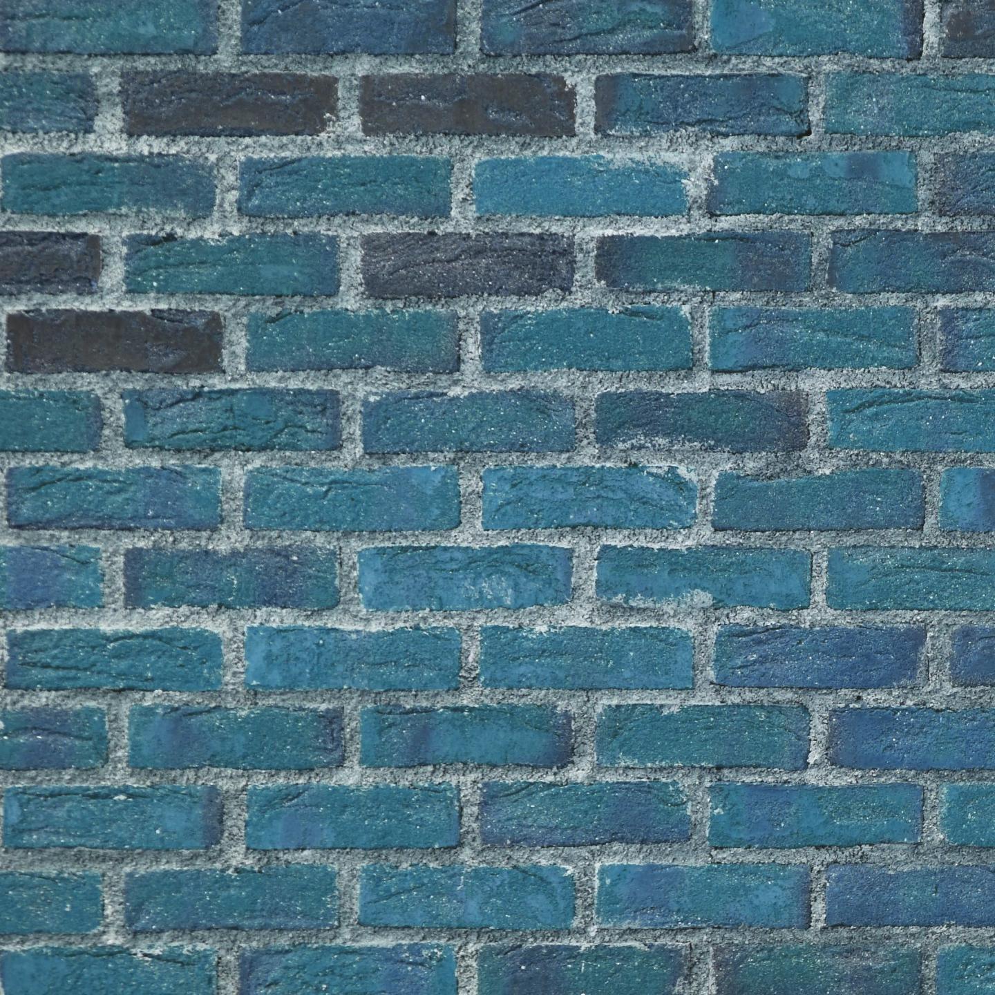 1440x1440 Free Colored Brick Wall Background!