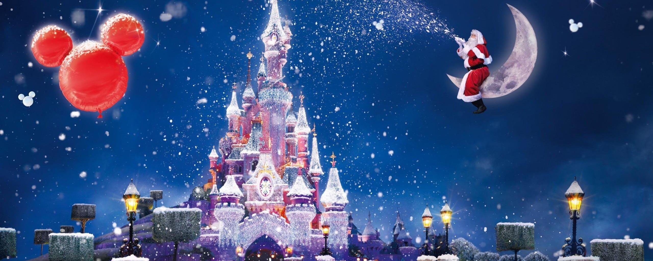 2560x1024 New Smartphone Wallpaper: 3840x1080 Christmas Wallpaper