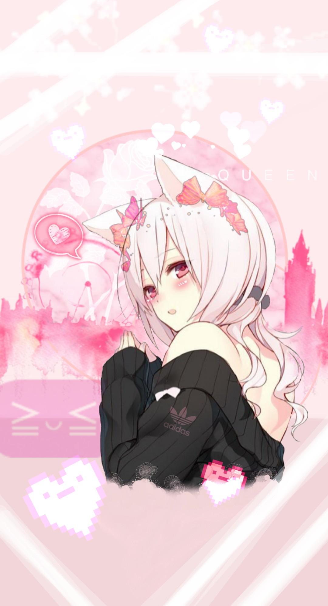 1080x1997 Aesthetic Anime Girl Background