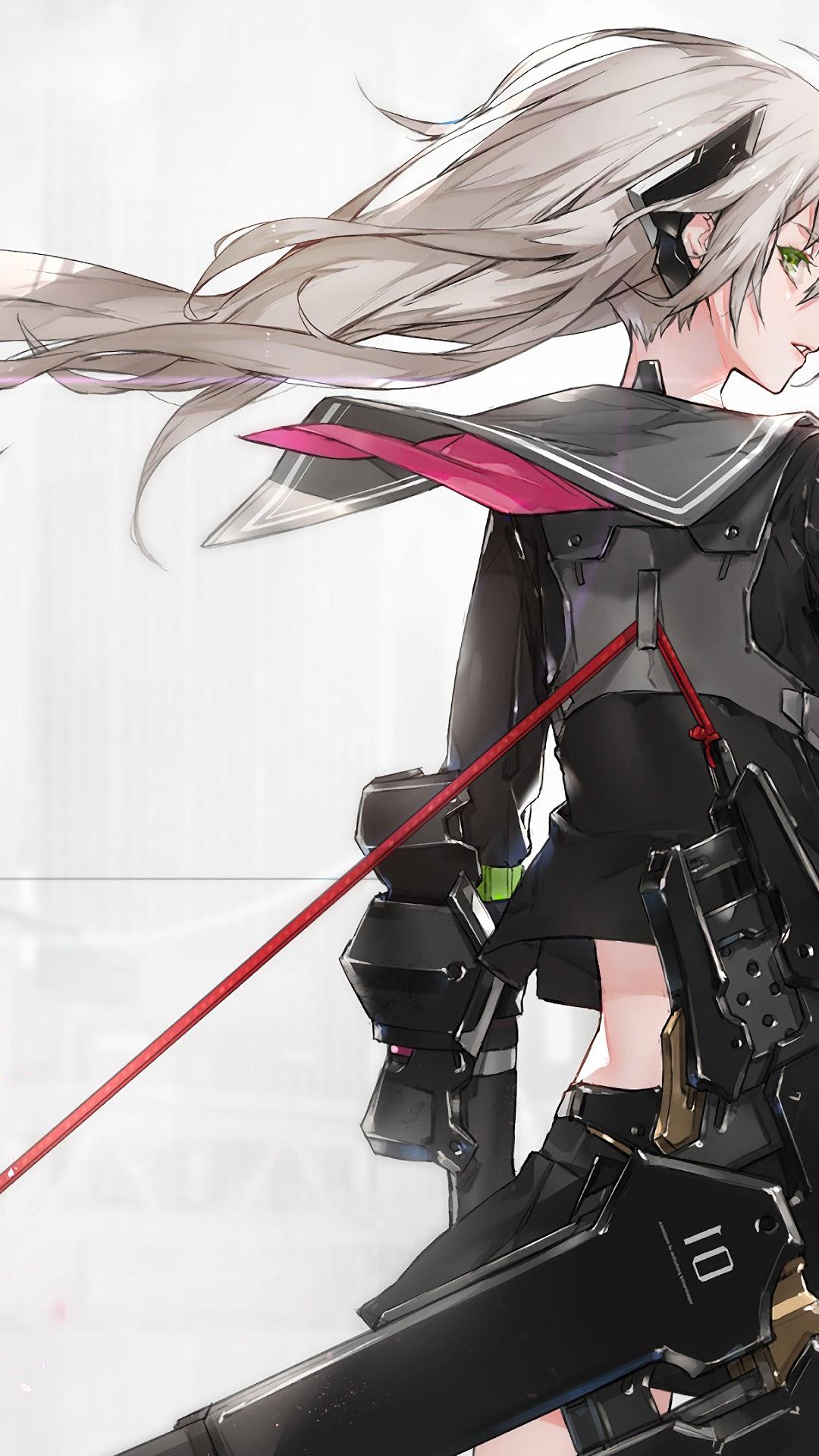 1080x1920 Anime, Girl, Katana, Sci Fi Phone HD Wallpaper, Image, Background, Photo And Picture. Mocah HD Wallpaper