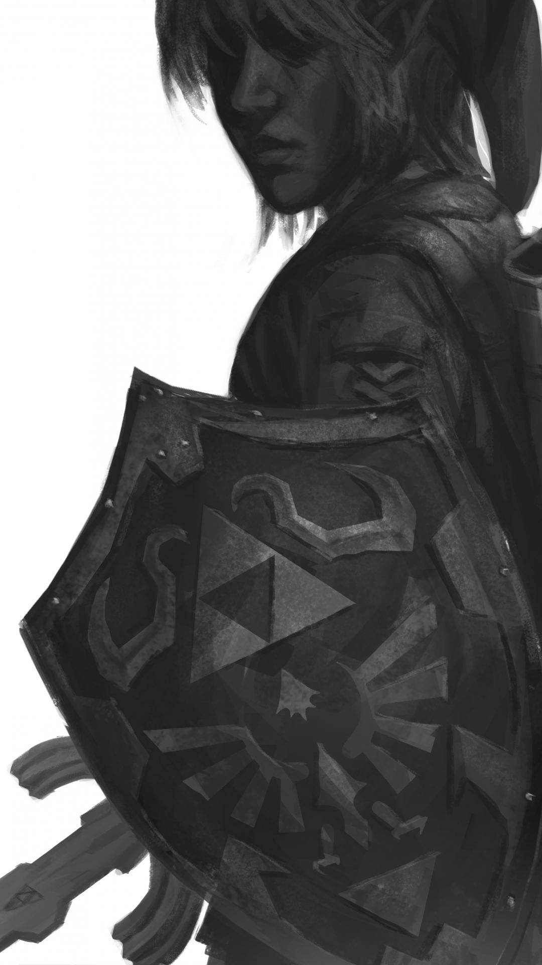 Black and White Zelda Wallpapers Top Free Black and White Zelda