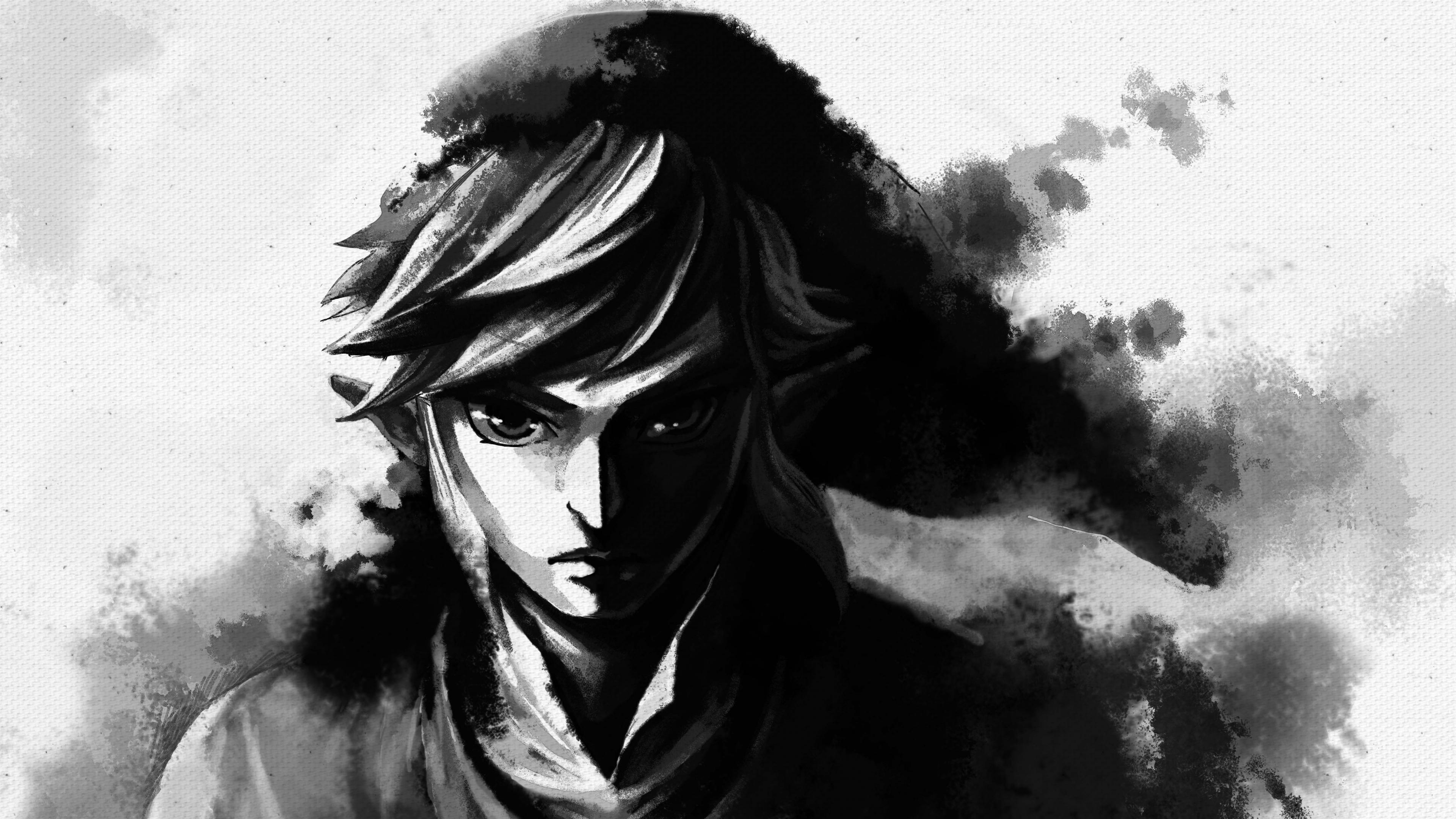 Black and White Zelda Wallpapers Top Free Black and White Zelda