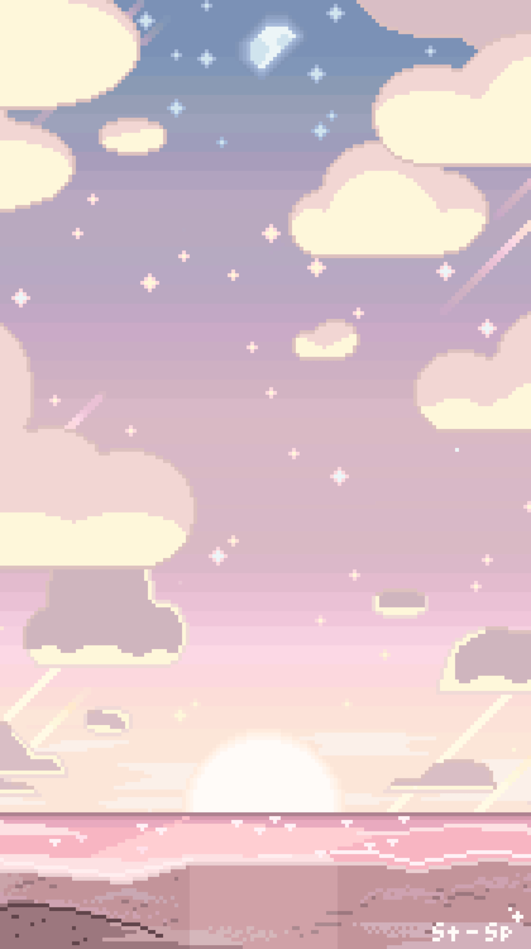 1075x1920 Aesthetic Art Tumblr Wallpaper Wallpaper Portal