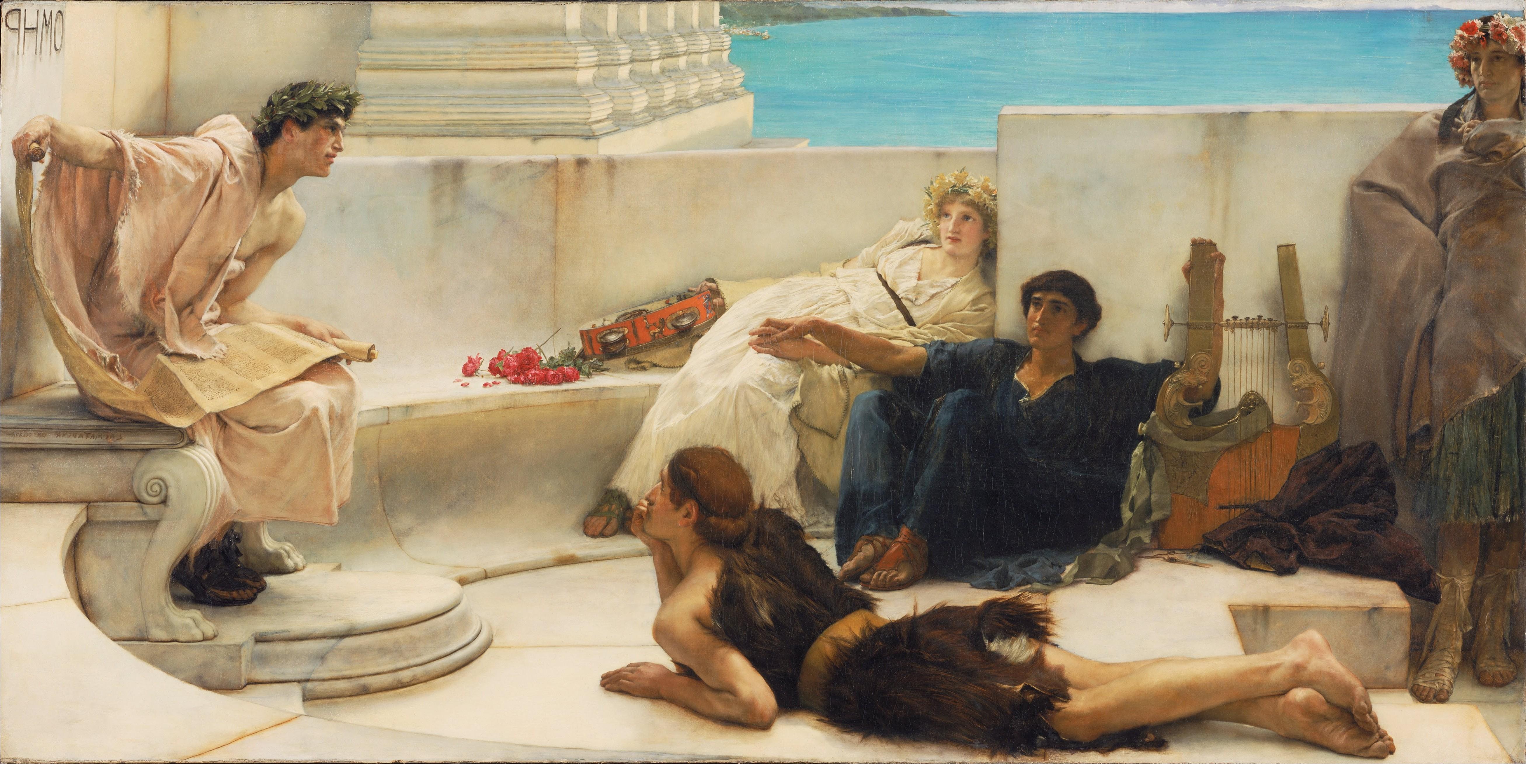 5227x2617 art wallpaper tumblr, painting, art, mythology, visual arts