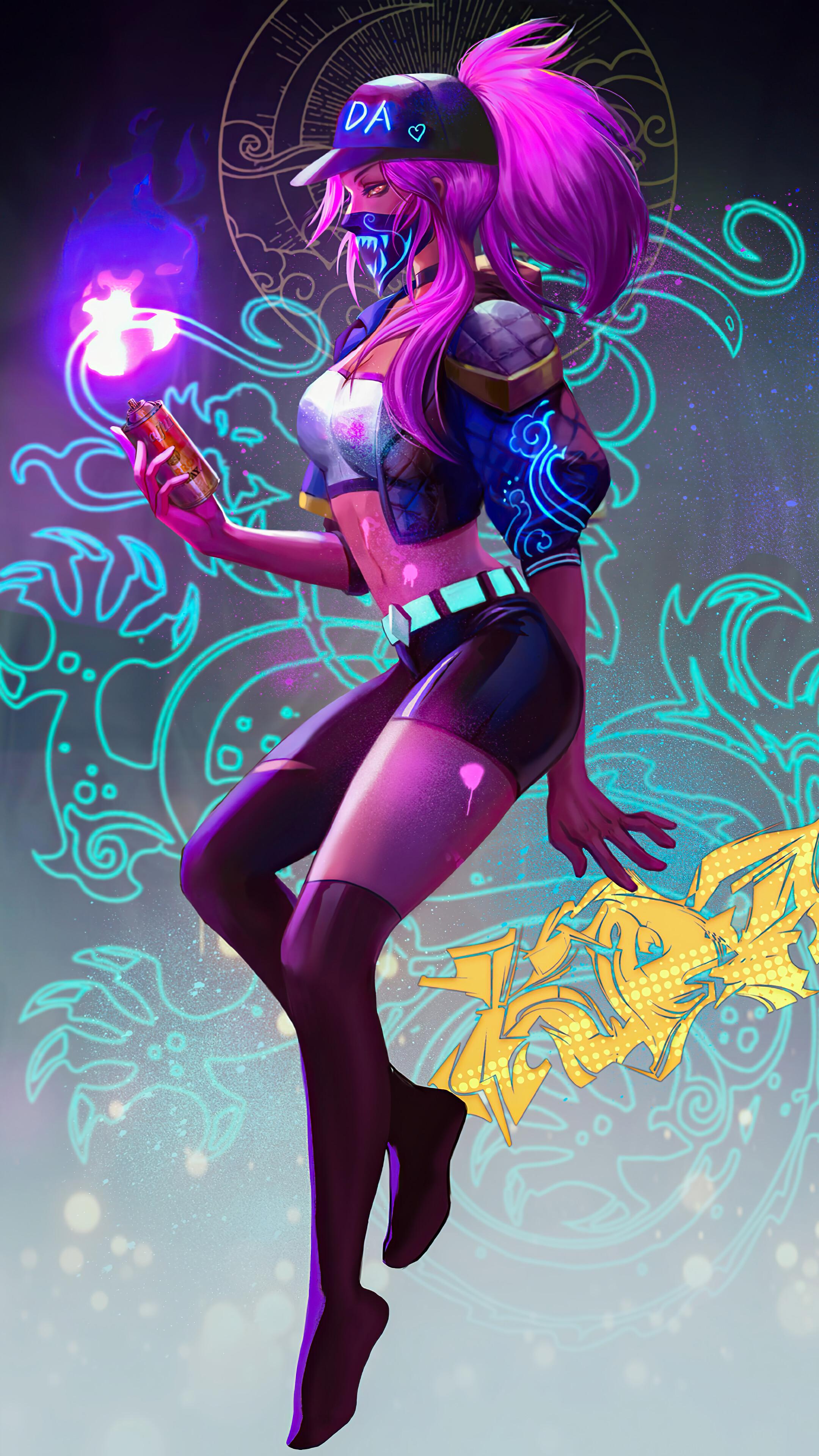 2160x3840 Akali, K DA, Art, LoL, 4K Phone HD Wallpaper, Image, Background, Photo And Picture. Mocah HD Wallpaper