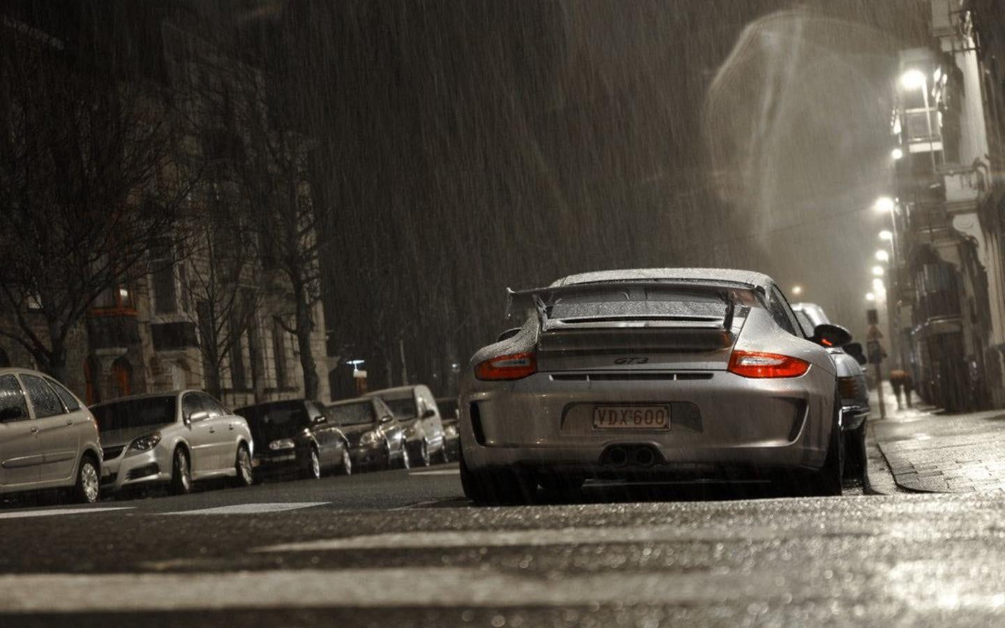 1440x900 Gray coupe, car, Porsche, Porsche 911 GT vehicle HD wallpaper