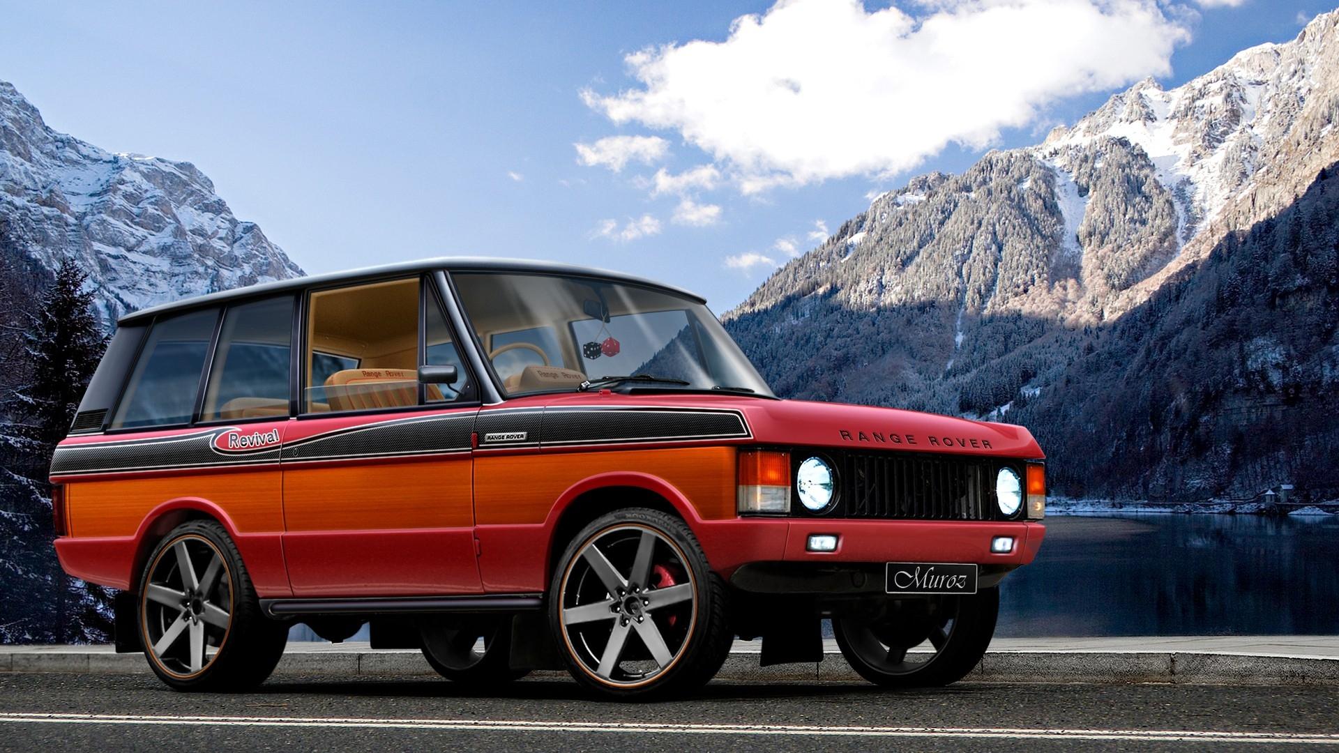 1920x1080 mountains clouds range rover