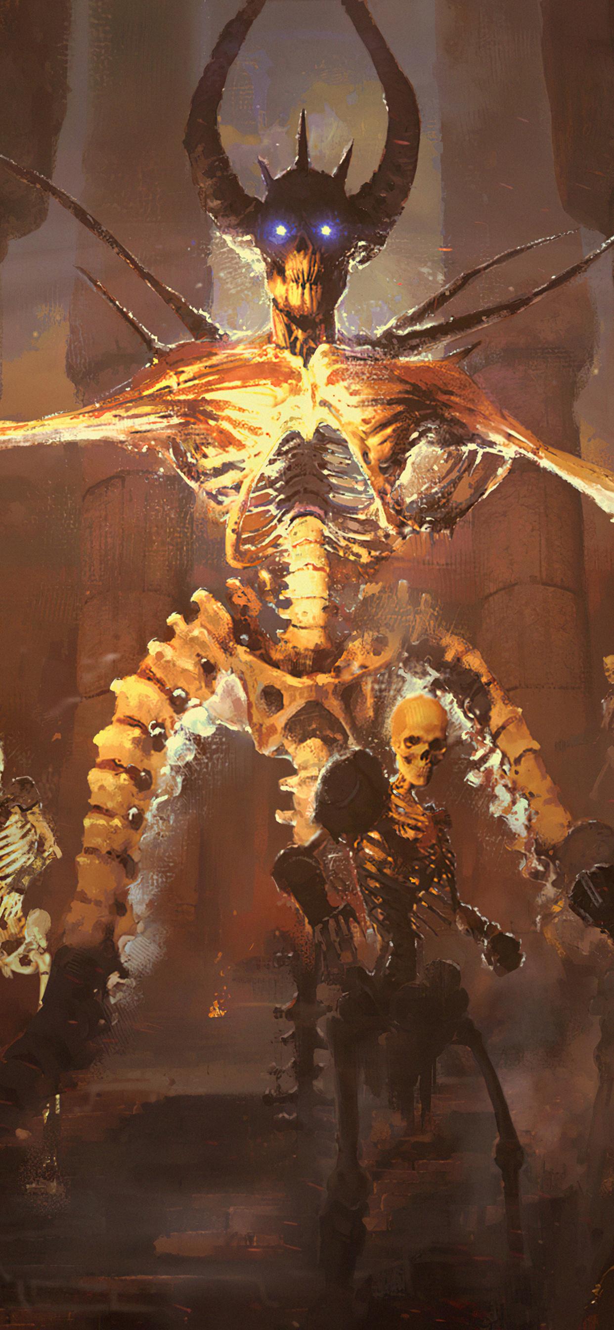 1242x2688 Diablo 2 Resurrected iPhone XS MAX HD 4k Wallpaper, Image, Background, Photo and Picture