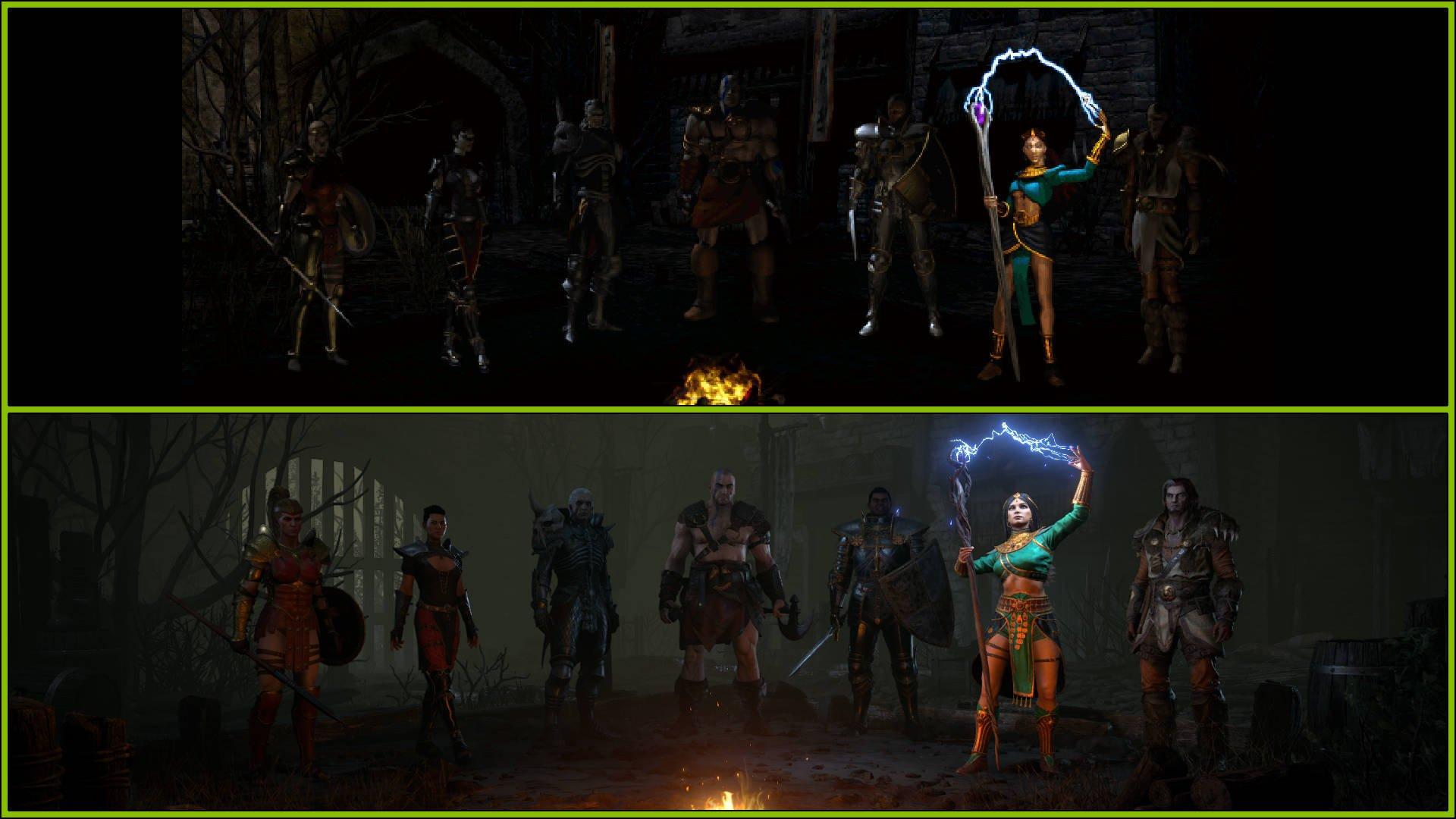 1920x1080 Diablo 2: Resurrected Beautifully Builds on a Classic