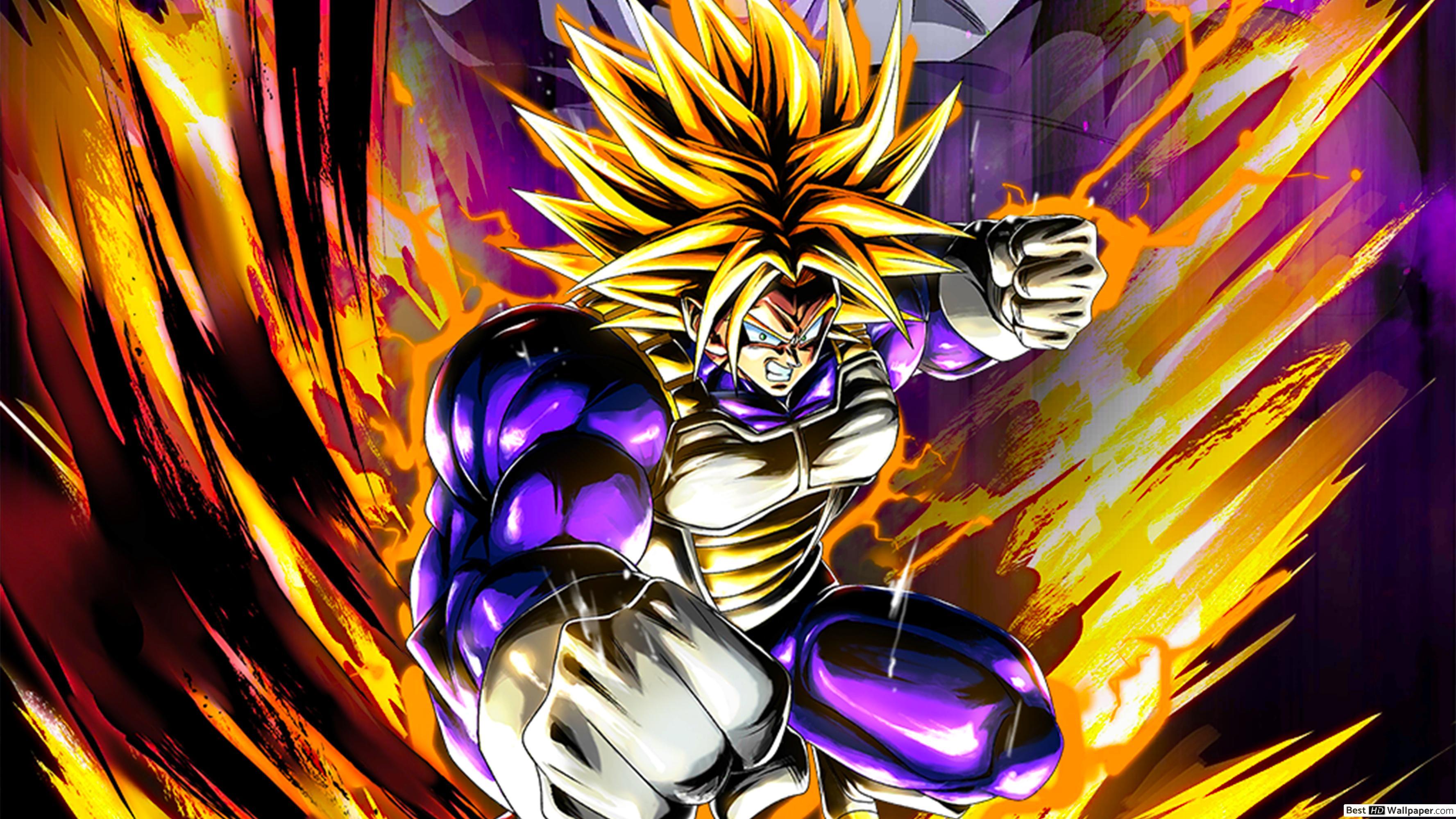 3554x1999 Super Trunks from Dragon Ball Z [Dragon Ball Legends Arts] for Desktop HD wallpaper download