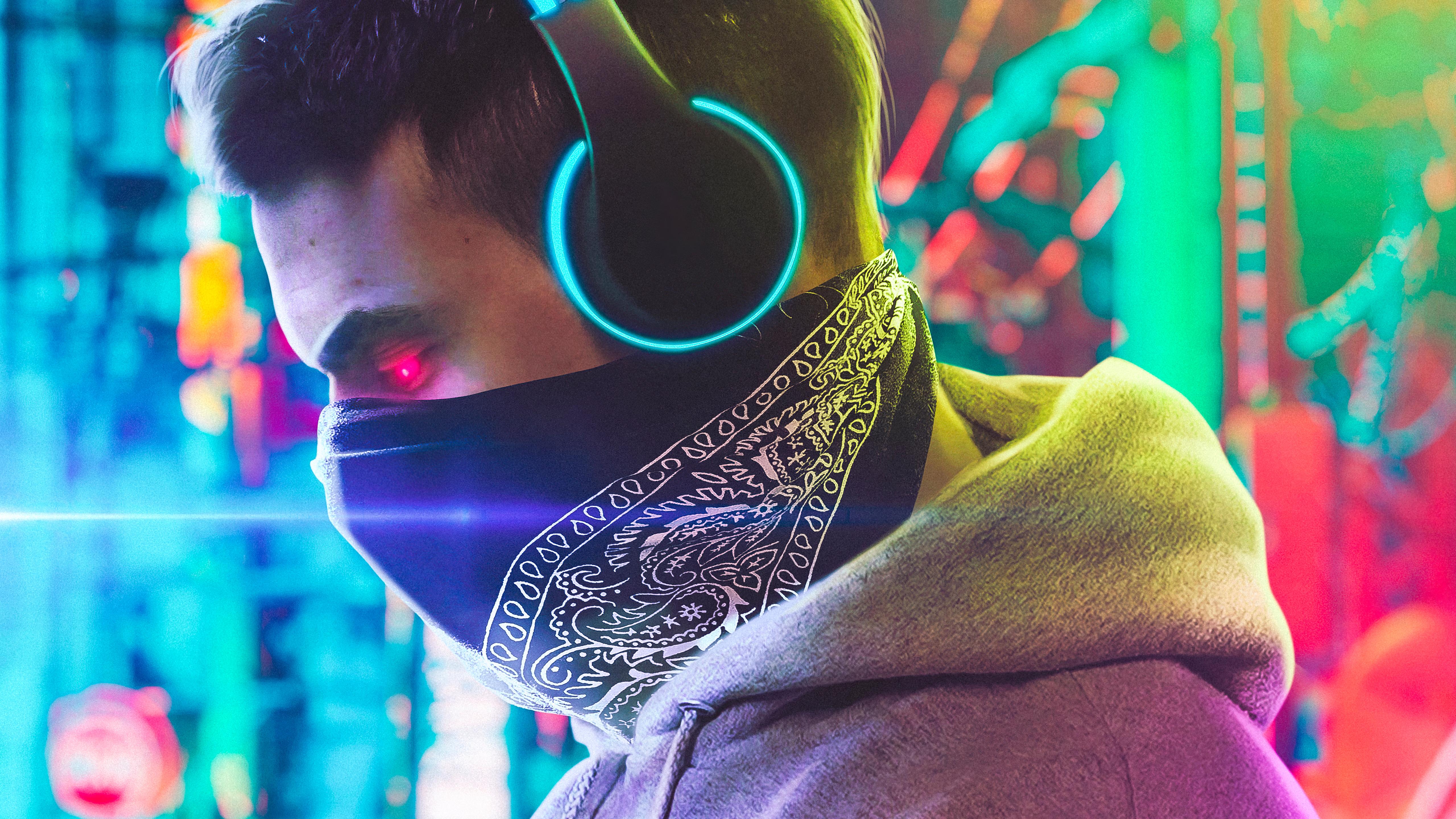 5120x2880 Cool Boy Headphones 5k, HD Artist, 4k Wallpaper, Image, Background, Photo and Picture