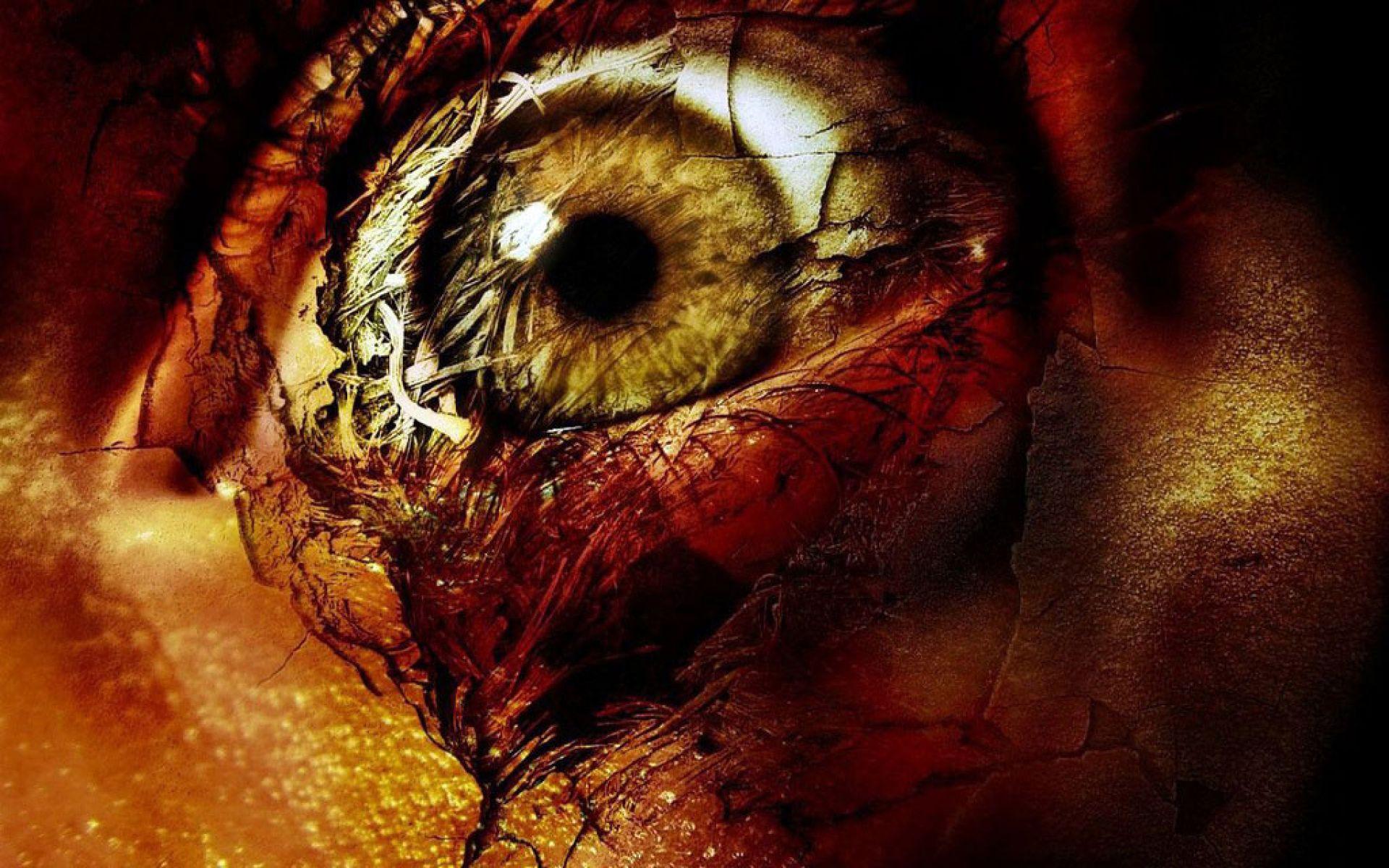 1920x1200 3D Horror Eye Wallpaper and Abstract Wallpaper. All is Wall