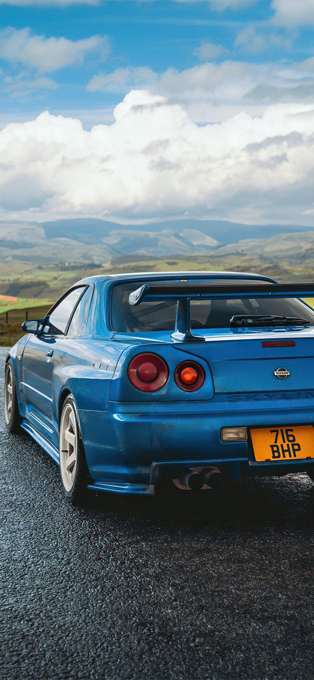 1284x2778 nissan skyline gt r r34 iPhone Wallpaper Free Download