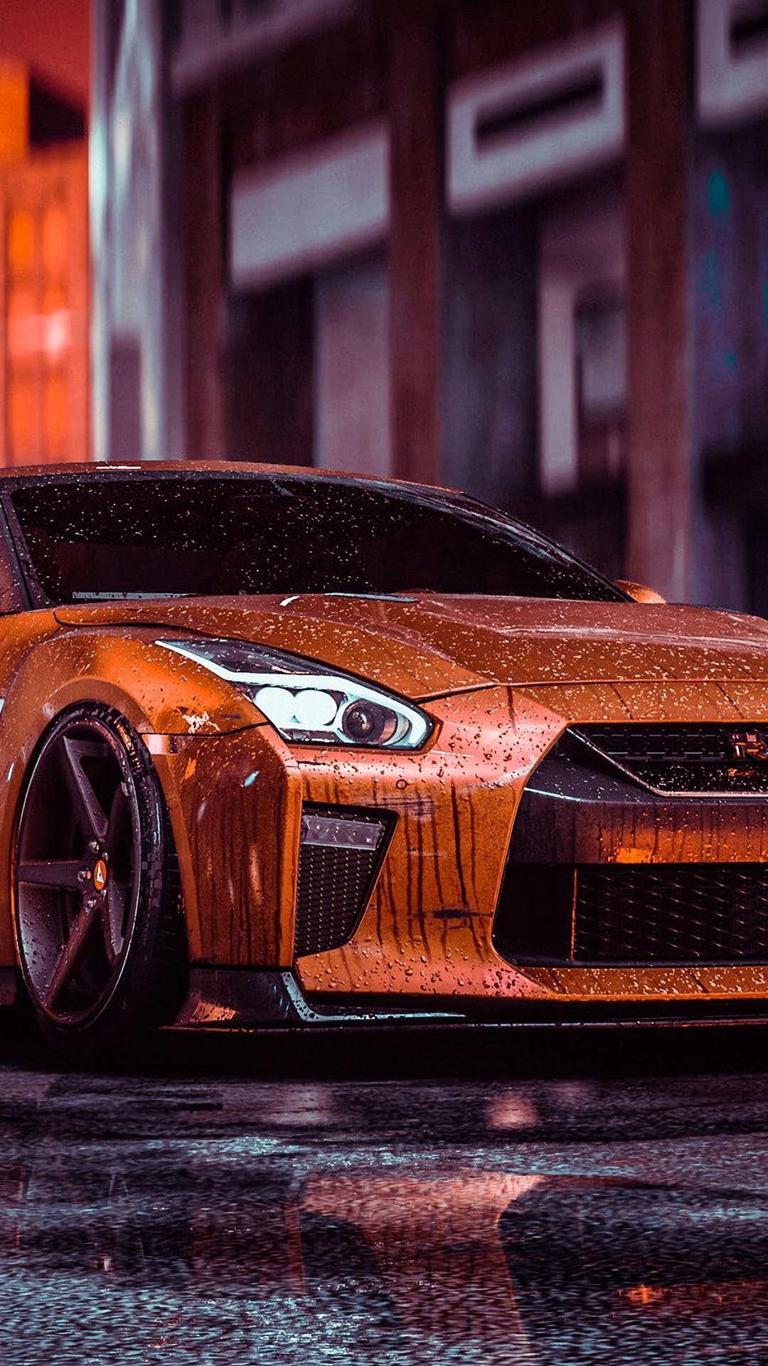 1080x1920 1080x1920 nissan gtr, need for speed, nissan, cars, hd, artstation for iPhone 8 wallpaper