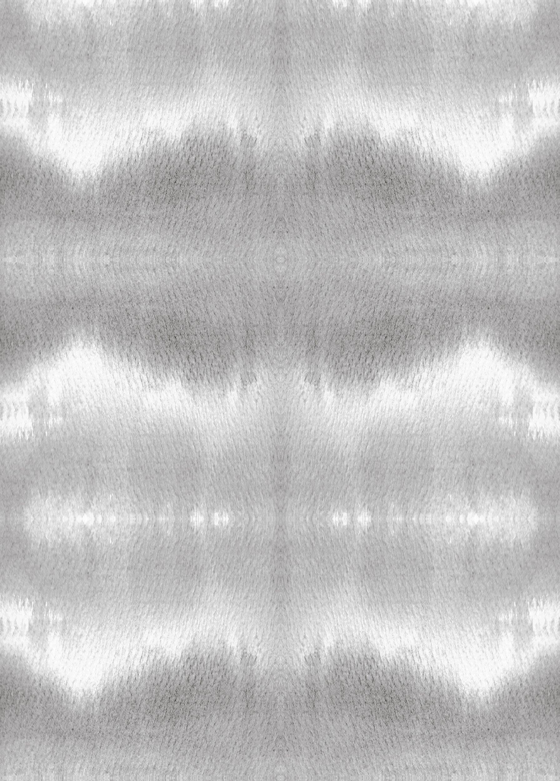 1792x2500 Black and white watercolor Clouds wallpaper roll