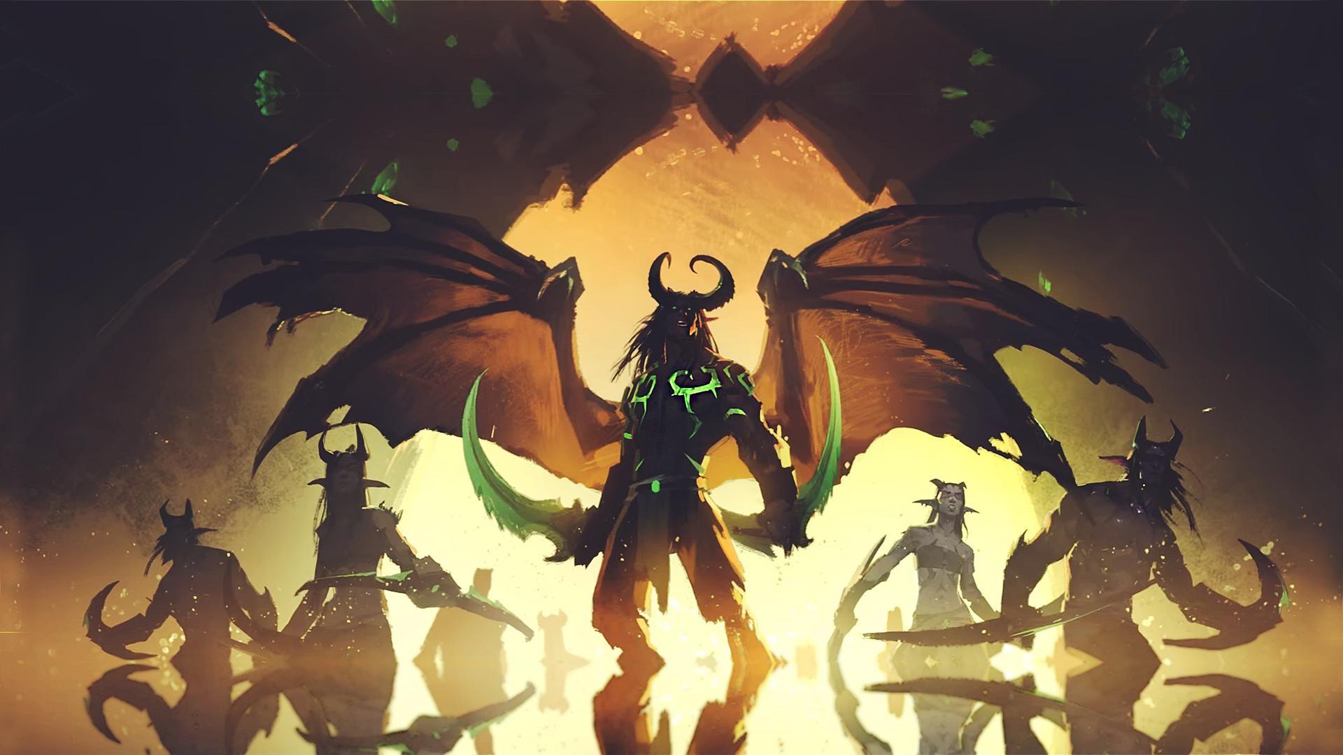 1920x1080 #Demon Hunter WoW, # World of Warcraft, #Demon Hunter, wallpaper. Mocah HD Wallpaper