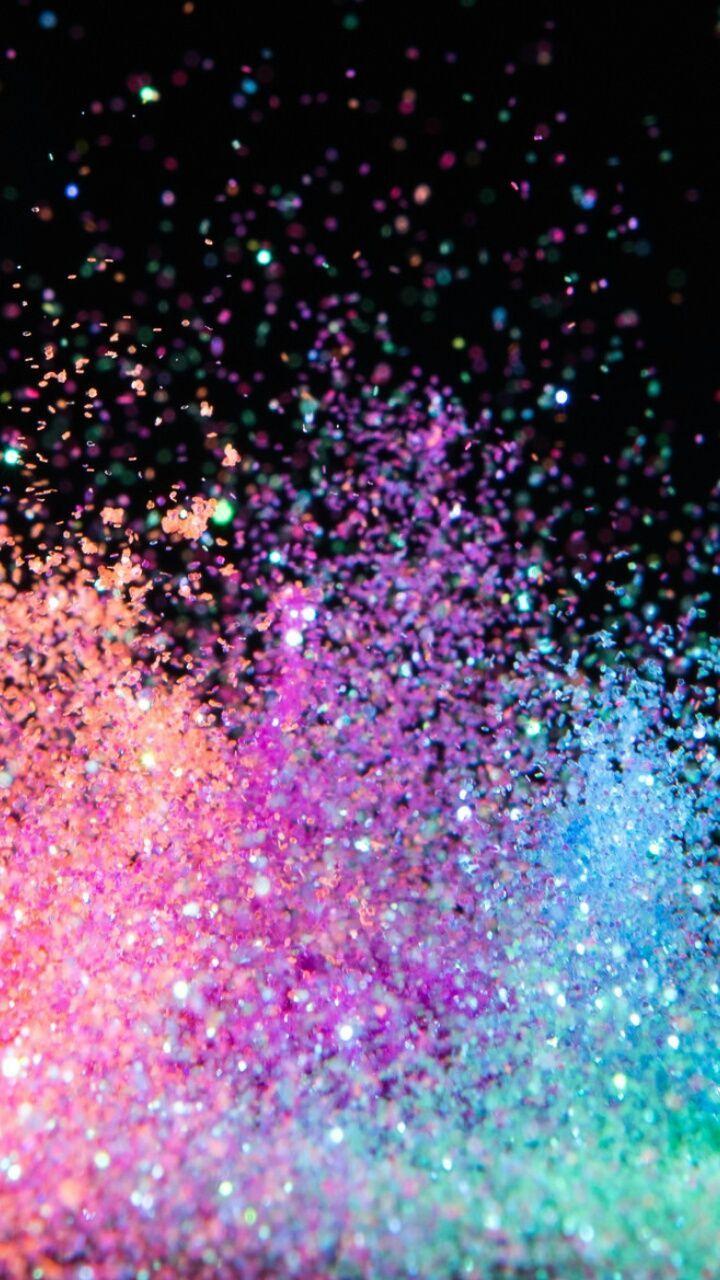 Glitter Rainbow Galaxy Wallpaper Unicorn