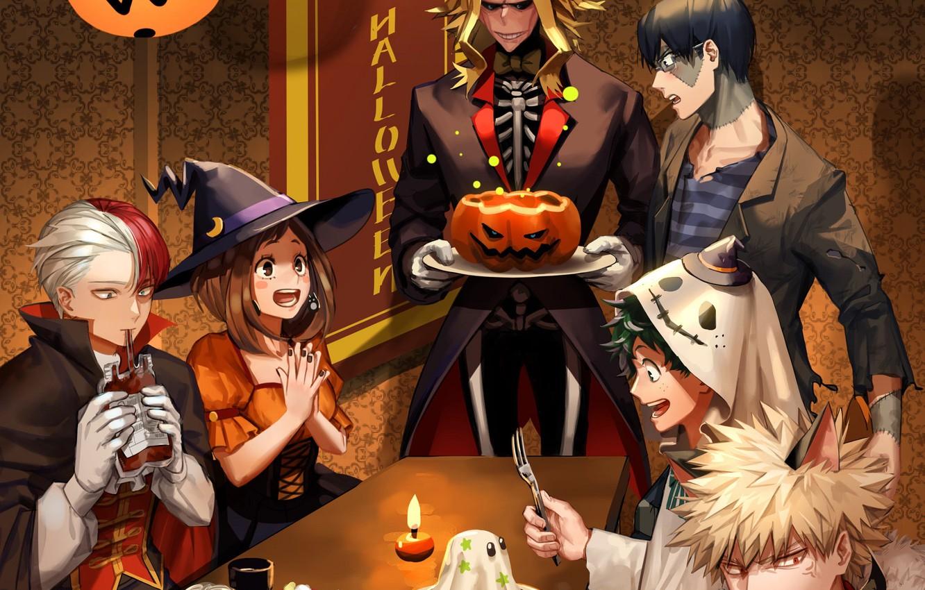MHA Halloween Wallpapers - Top Free MHA Halloween Backgrounds