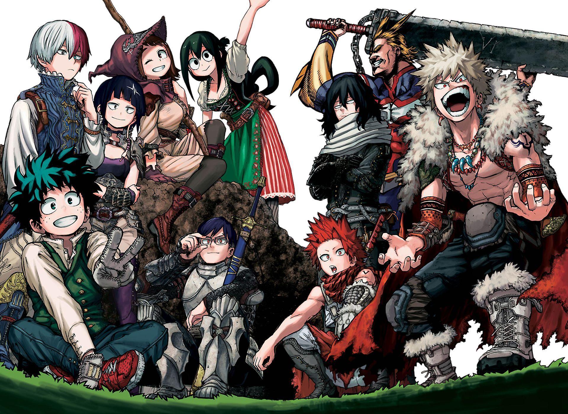 1920x1402 My Hero Academia Chibi Wallpaper