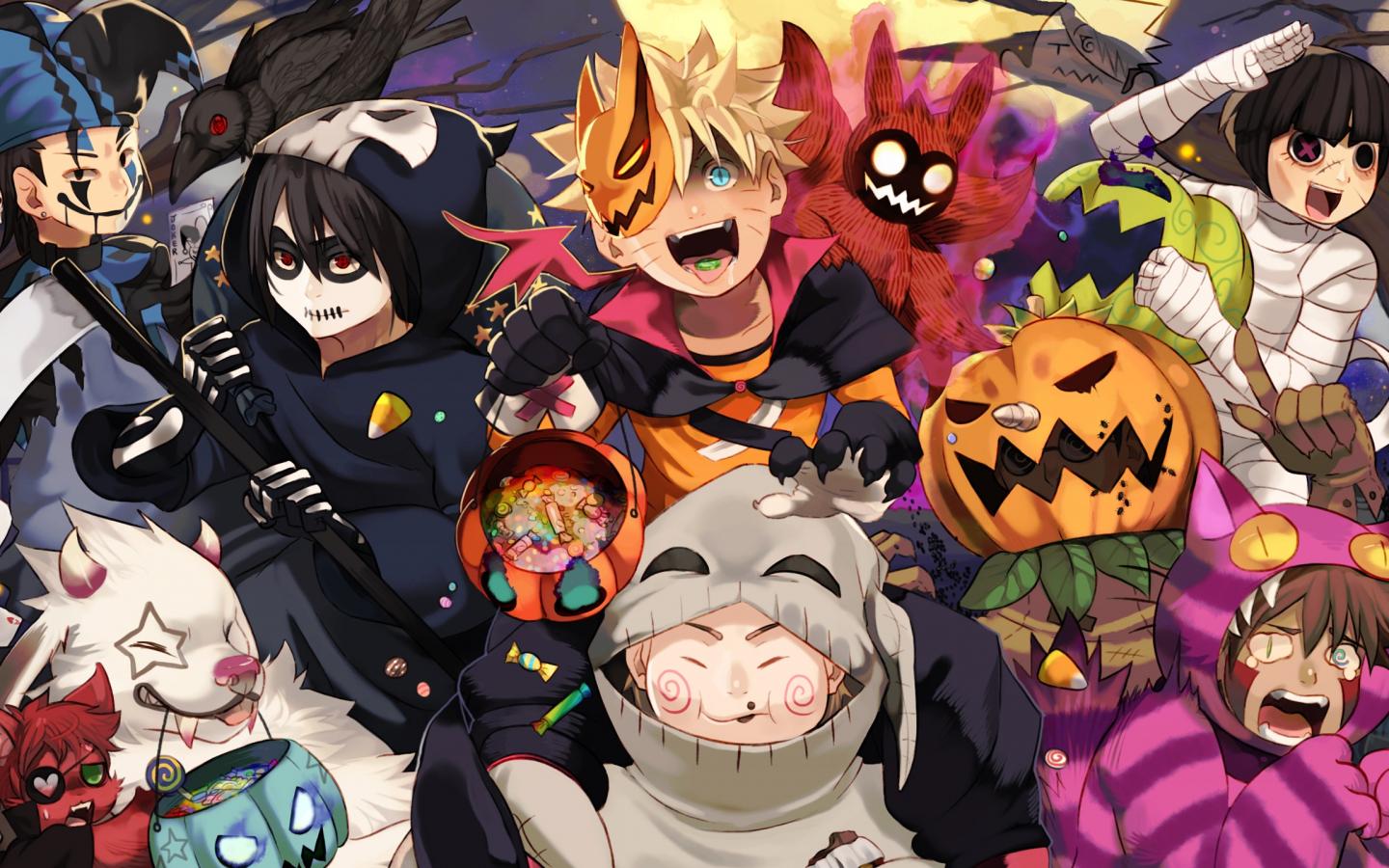 MHA Halloween Wallpapers Top Free MHA Halloween Backgrounds