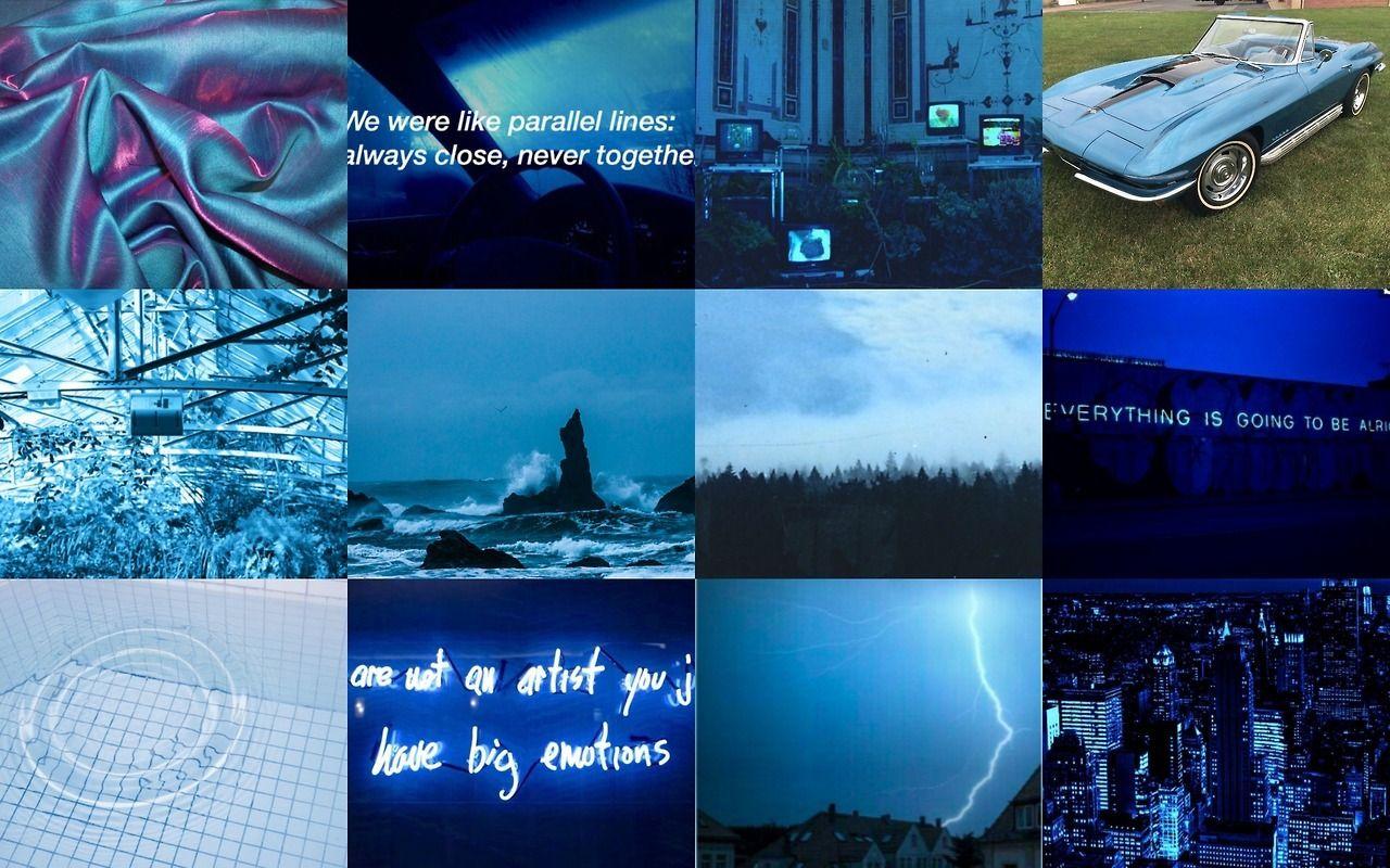 Blue Aesthetic Tumblr Laptop Wallpapers - Top Free Blue Aesthetic Tumblr Laptop  Backgrounds - WallpaperAccess