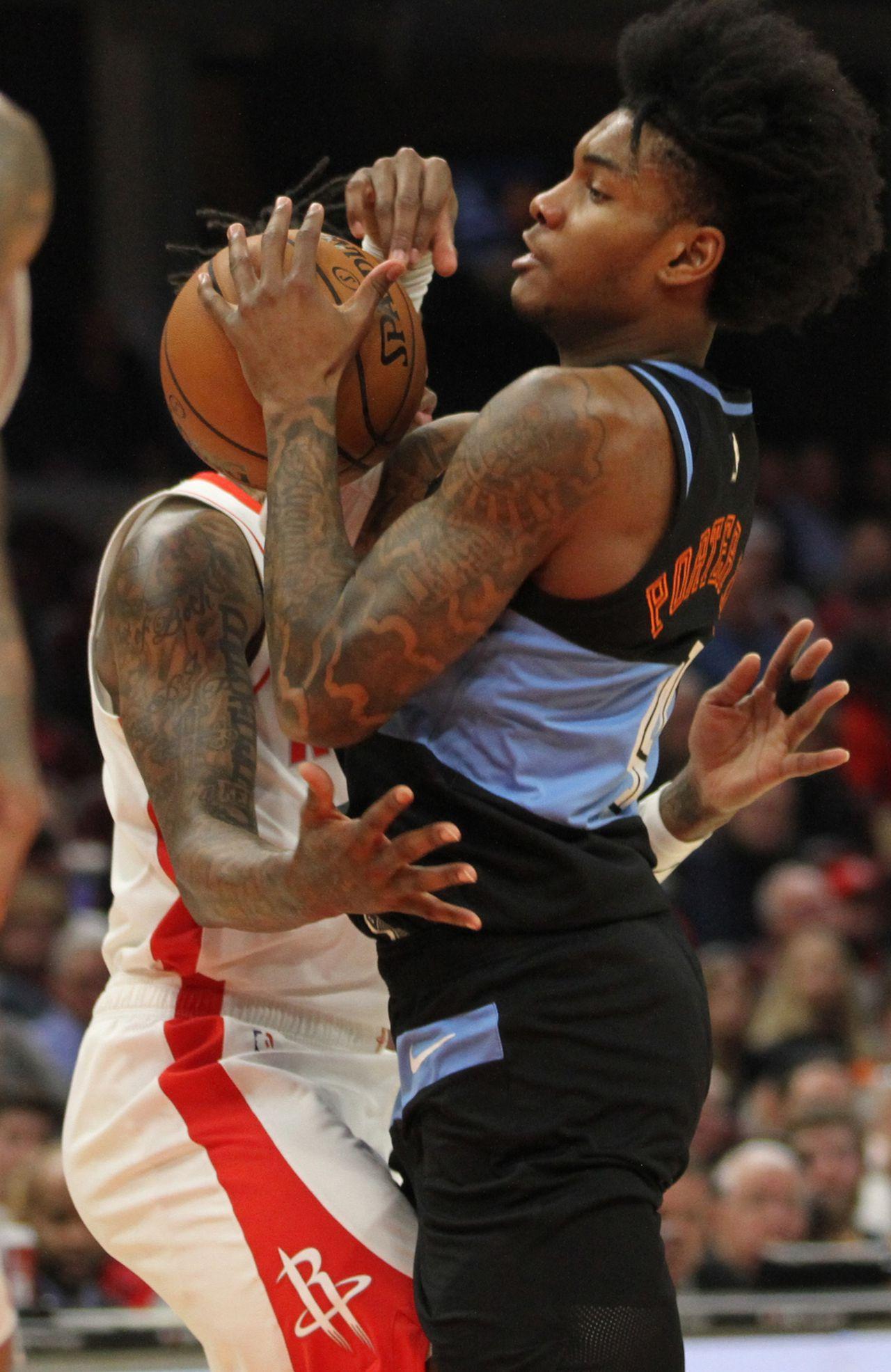 1280x1971 Cleveland Cavaliers Rookie Kevin Porter Jr. Duels James Harden Down Stretch In 116 110 Loss To Houston Rockets