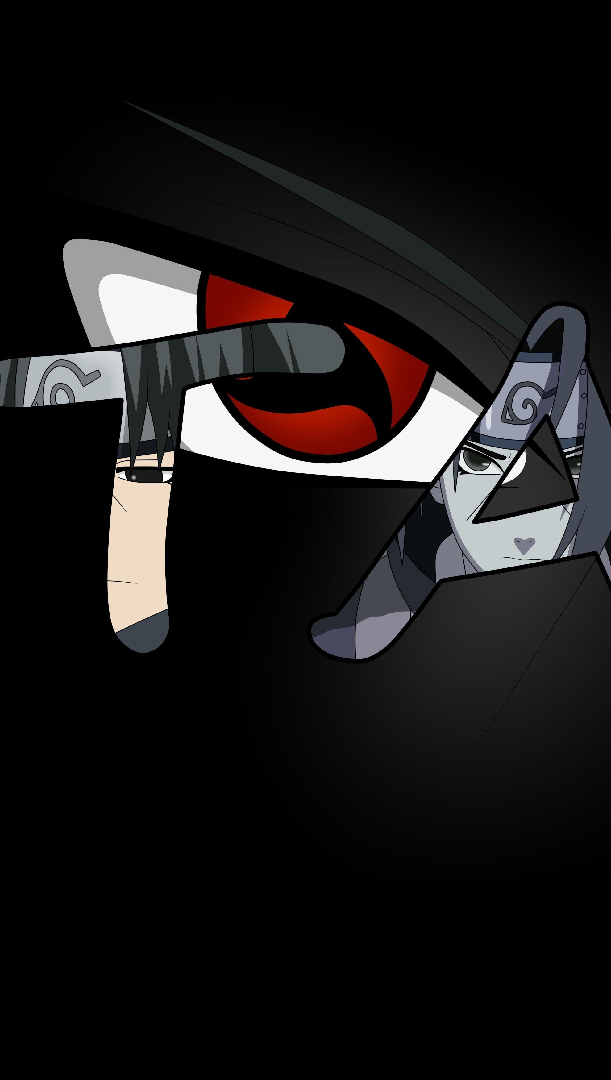 1980x3500 Itachi Uchiha Anime Wallpaper