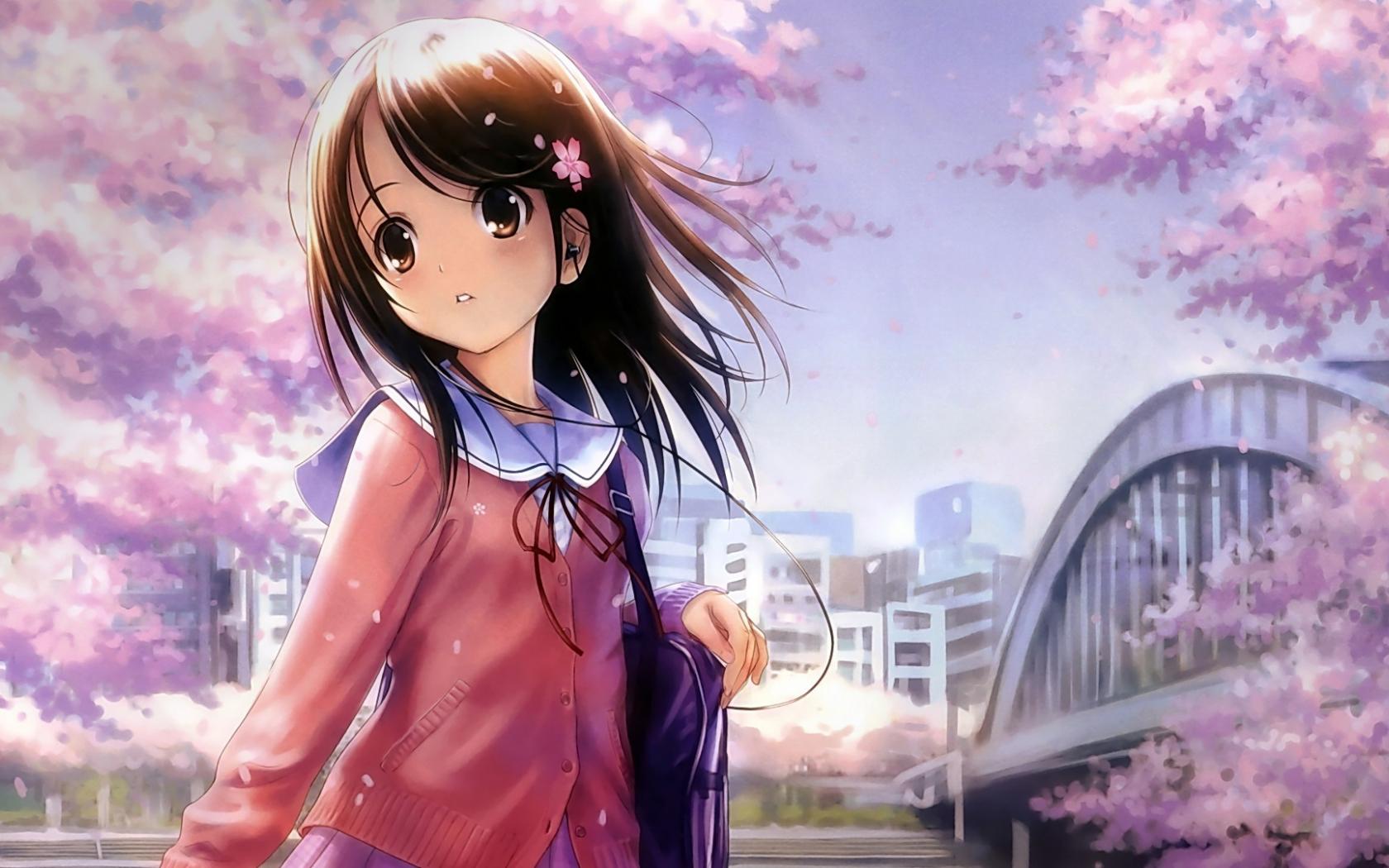 1680x1050 Free download Anime Full HD Wallpaper download 1080p desktop background [1920x1080] for your Desktop, Mobile & Tablet. Explore Anime Girls Wallpaper. Manga Wallpaper, Cool Anime Wallpaper, Anime Wallpaper HD