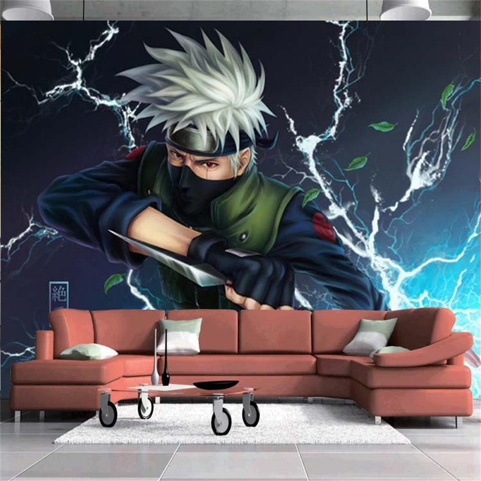 960x960 Custom Size Naruto Kakashi Photo Wallpaper Cartoon Anime Wallpaper Custom Wall Mural Boys Bedroom Kids Room Decor Classic Home Decoration From Wnfq $20.27