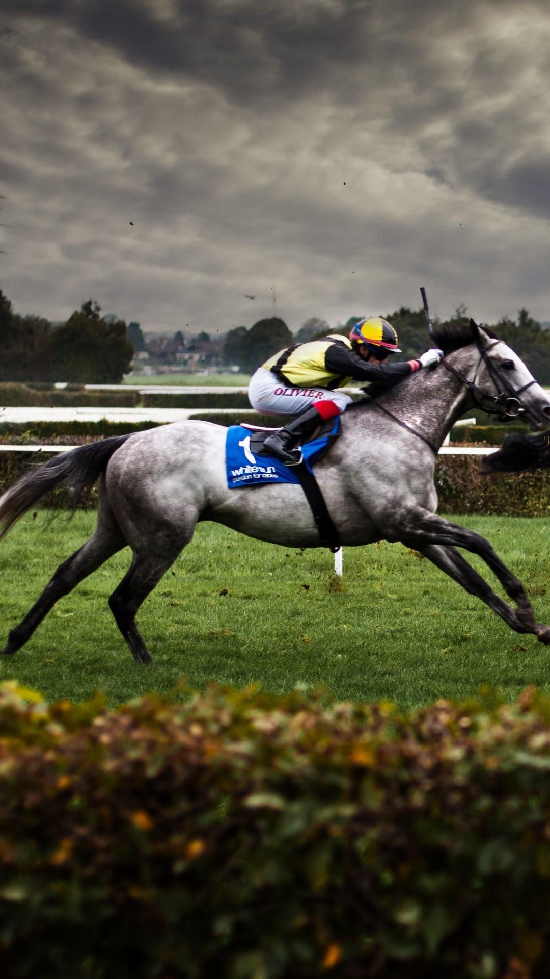 1080x1920 horse racing wallpaper, horse, jockey, bridle, horse racing, animal sports