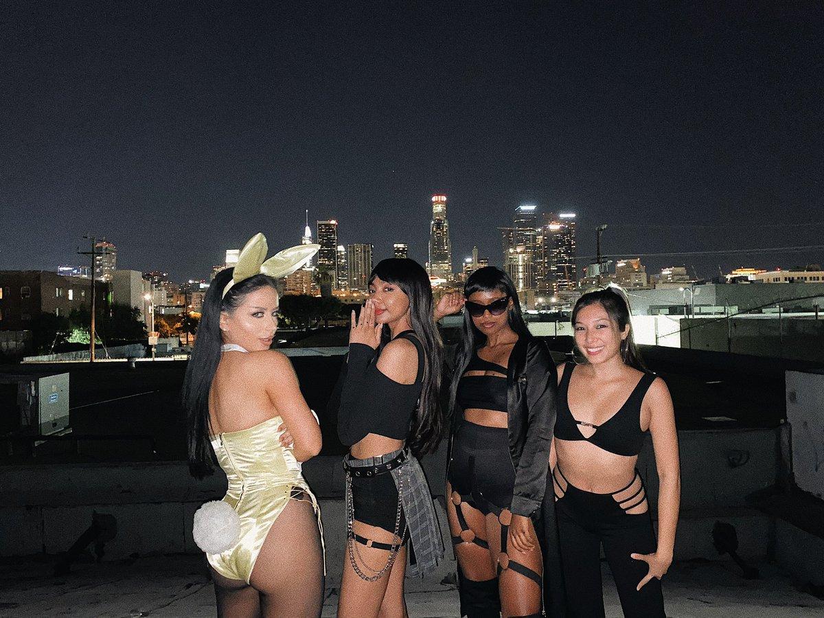 1200x900 Asia Jackson Bunny, BLACKPINK Lisa, The Matrix (???), and Maddy Perez last night in DTLA