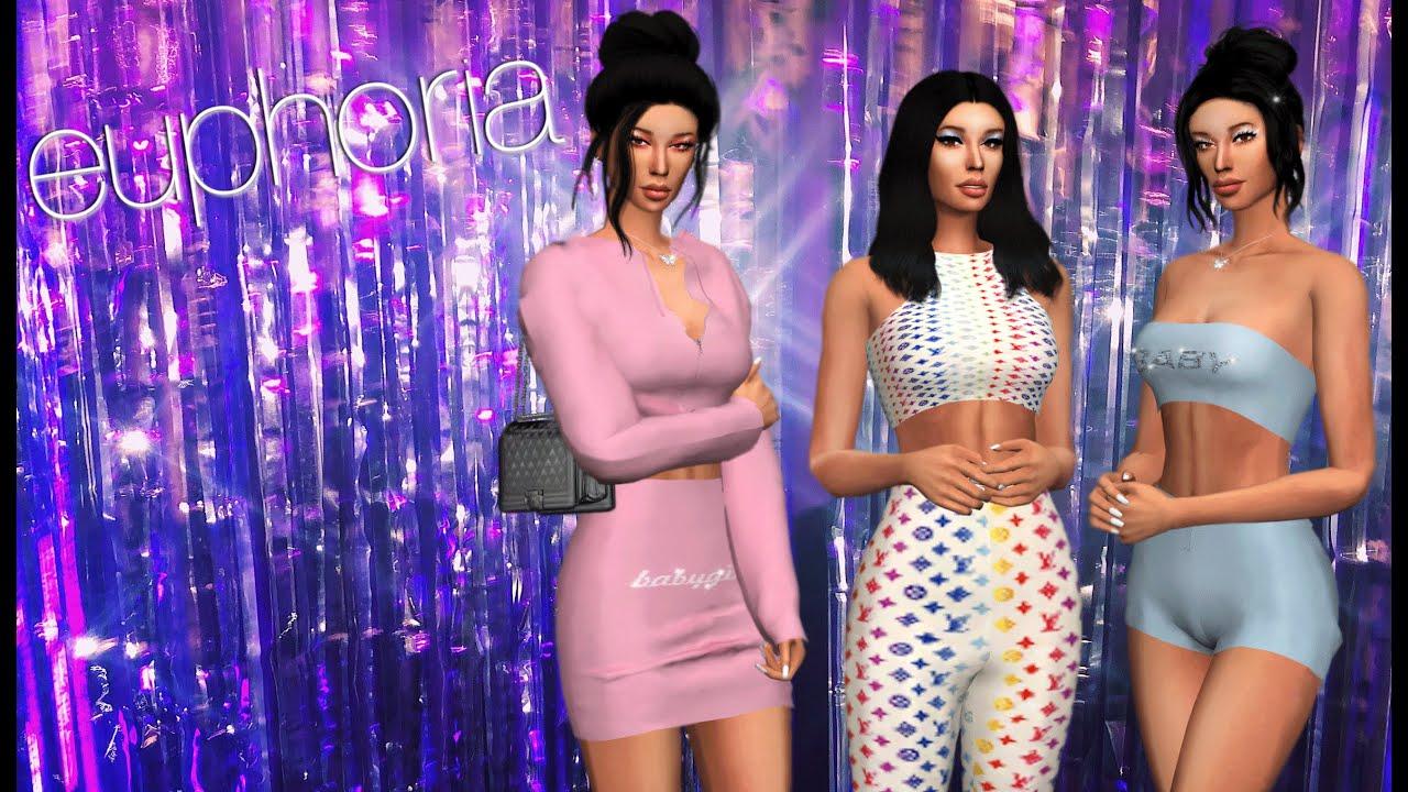 1280x720 THE SIMS 4. EUPHORIA PEREZ (Full CC Links! + DOWNLOAD)