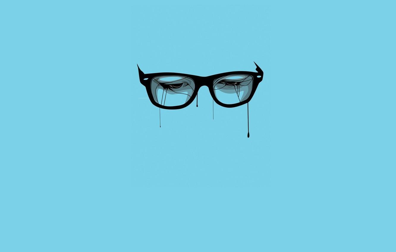 1332x850 Wallpaper Wallpaper, Glasses, Minimalistic image for desktop, section минимализм