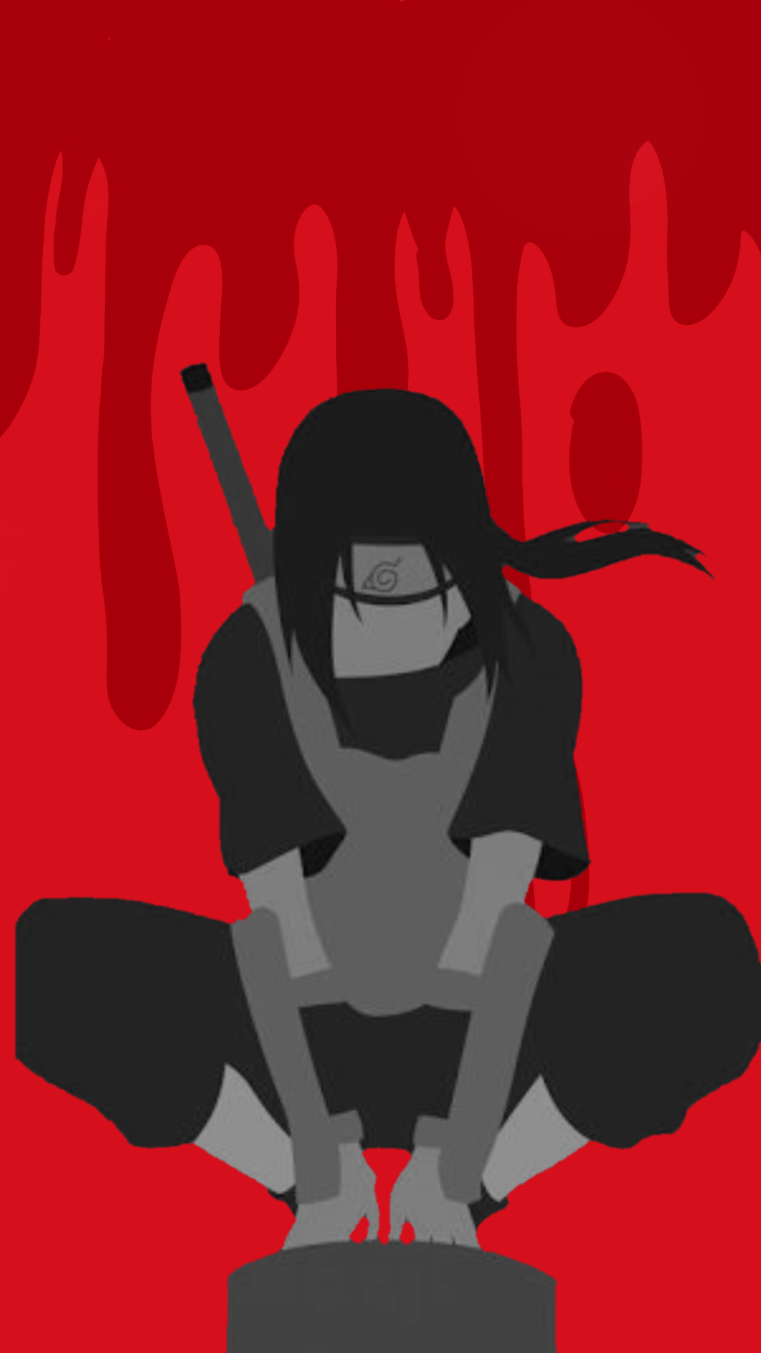 1080x1920 basic İtachi phone wallpaper. İf you want, take a screenshot :))): Naruto