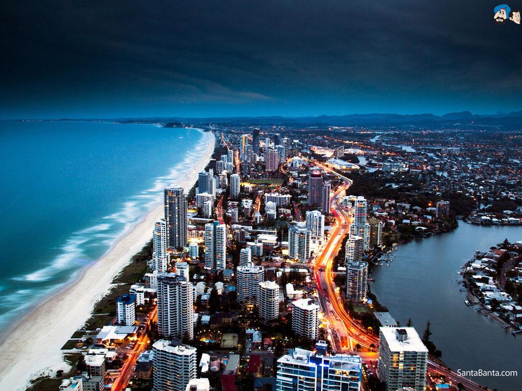 1024x768 Gold Coast City, Australia