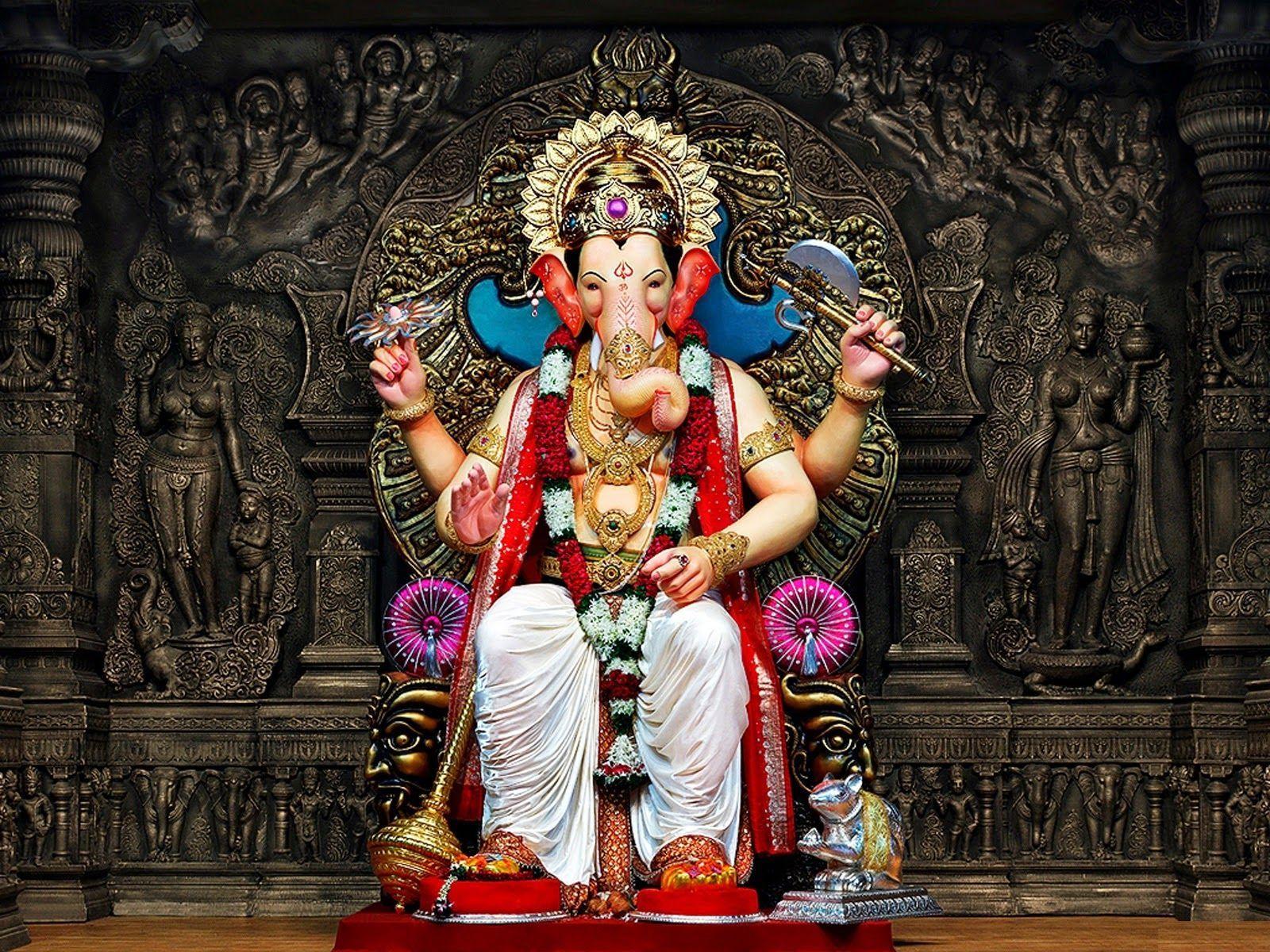 1600x1200 Mumbai Ganpati Wallpaper