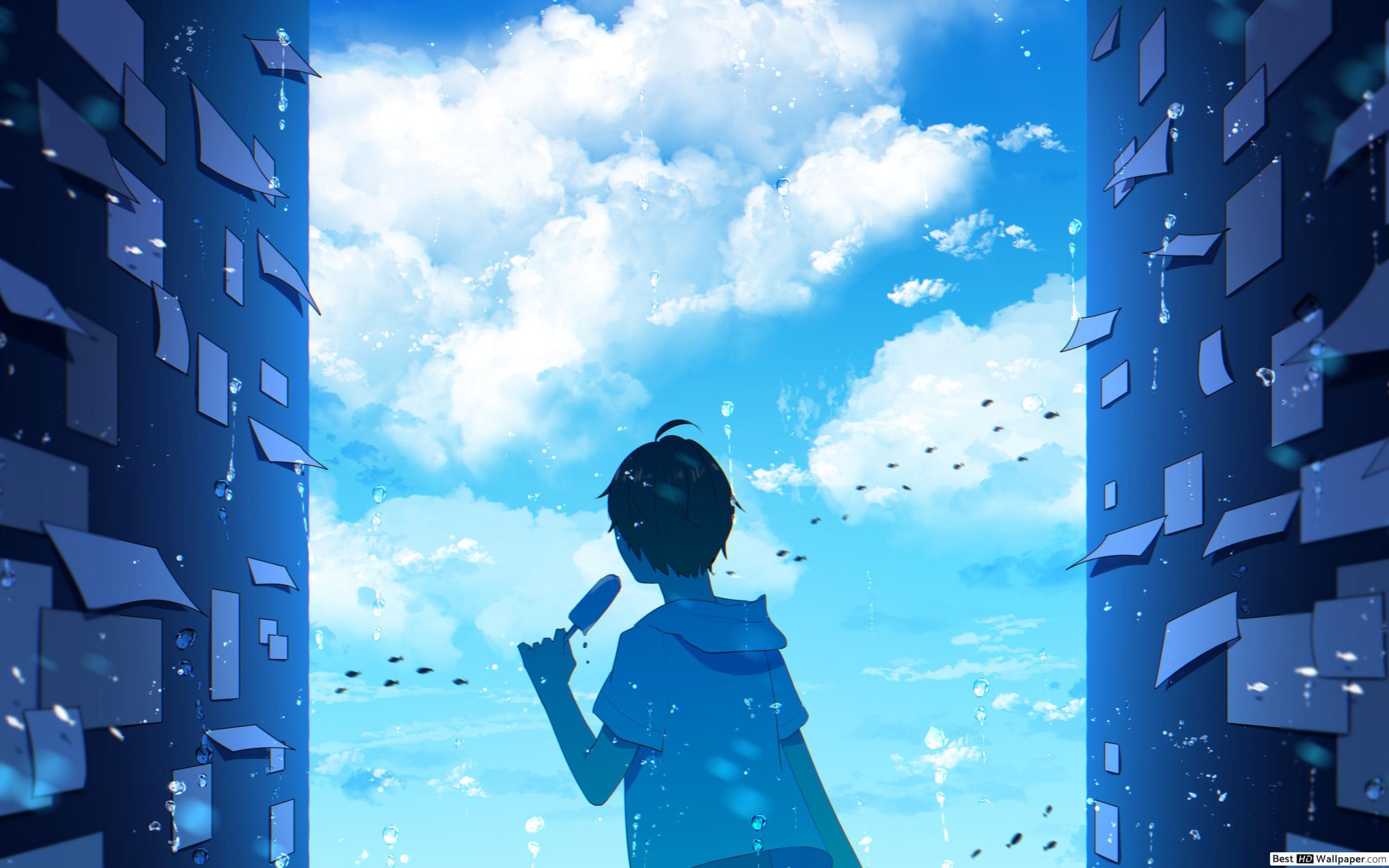 2560x1600 Peaceful Cloudy Sky HD wallpaper download