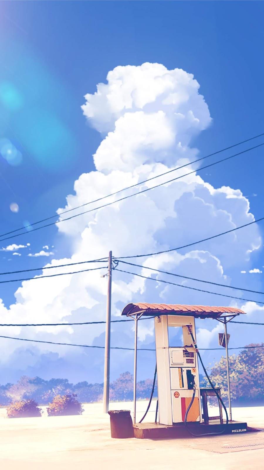 900x1600 Cloudy scenery