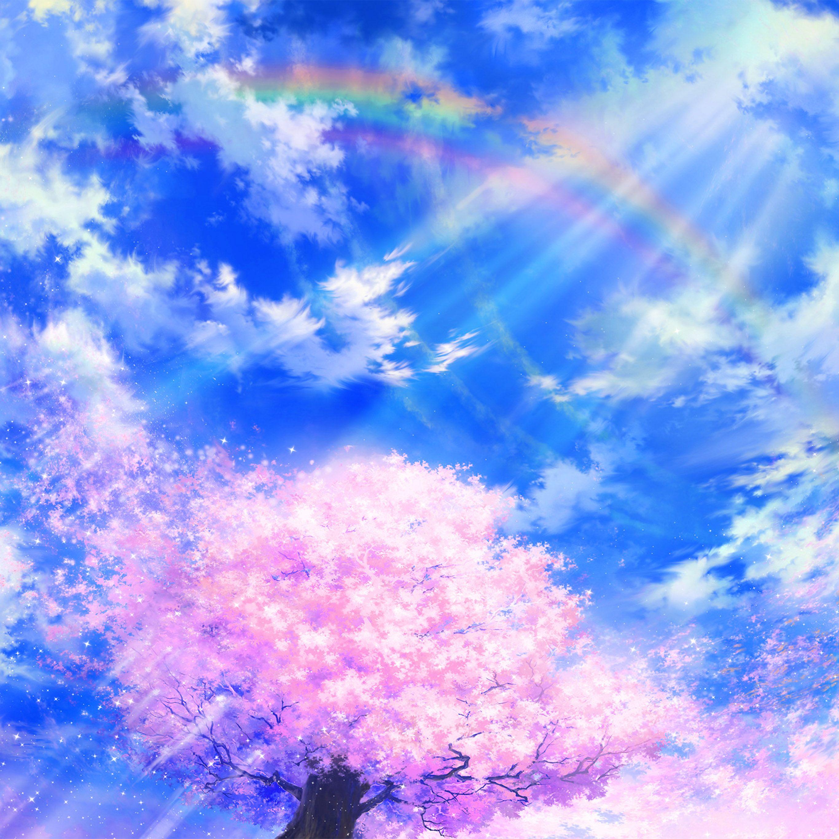 Anime Afternoon Blue Sky Clouds Stock Illustration 1612375909 | Shutterstock